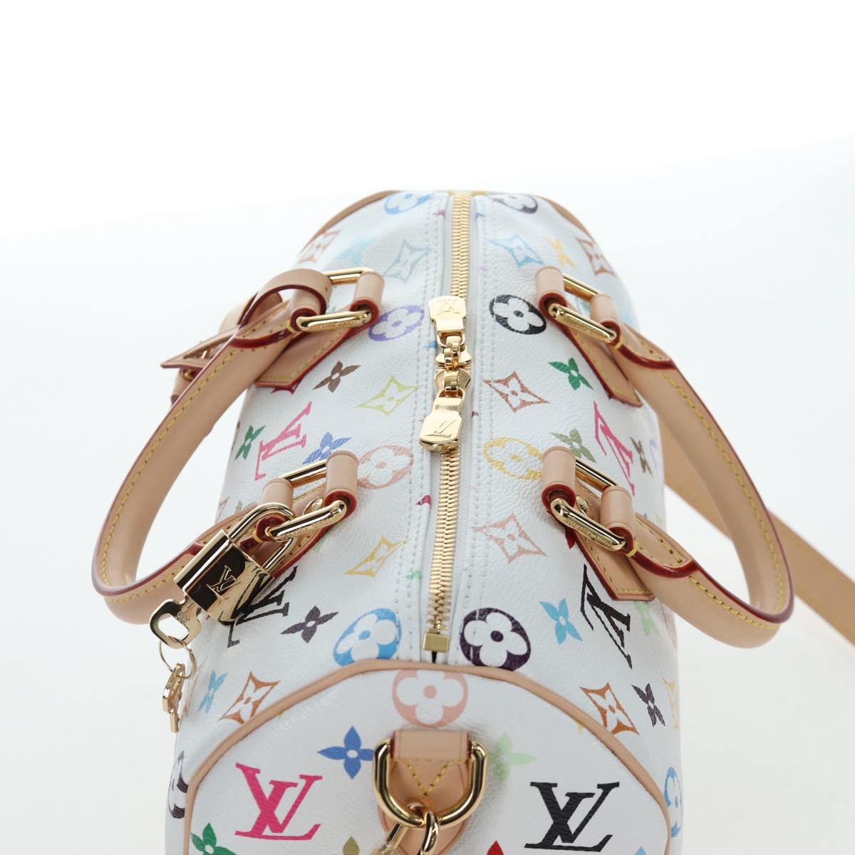 LOUIS VUITTON Monogram Multicolor Speedy Bandouliere 25 M45948 Auth 202510SM