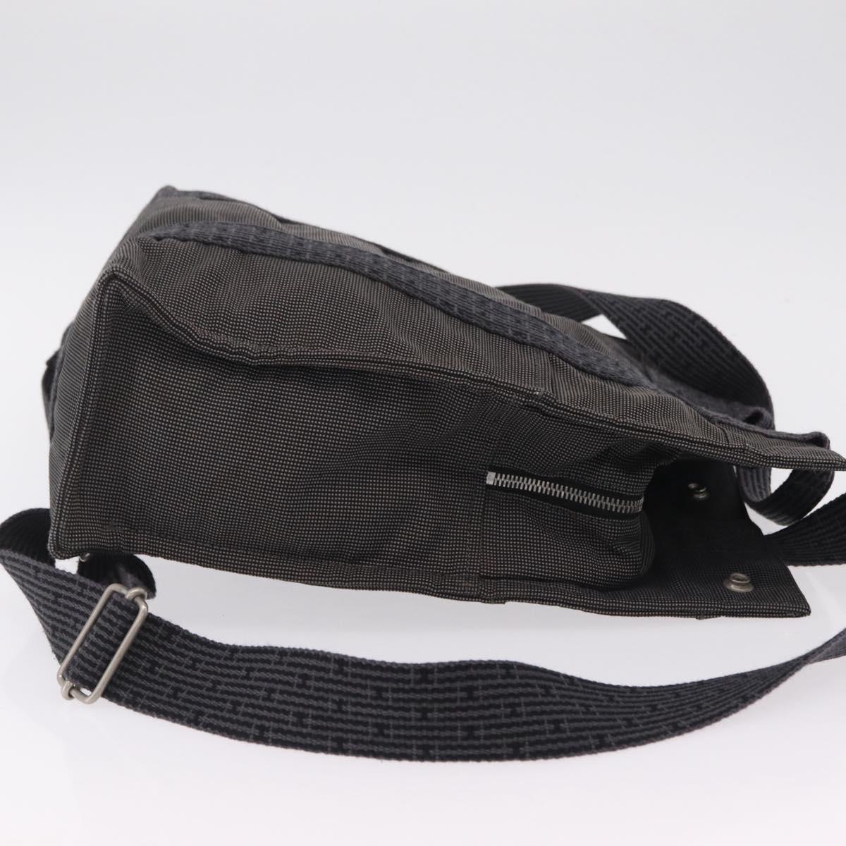 HERMES Her Line A Dos MM Backpack Canvas Gray Silver Auth 202511