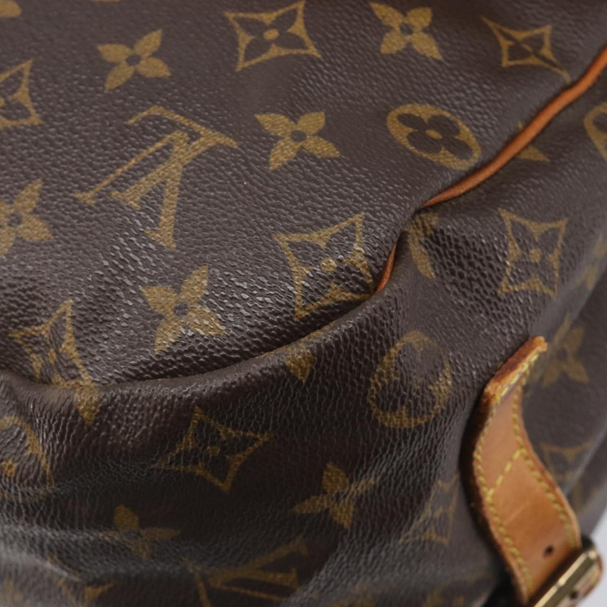 LOUIS VUITTON Monogram Saumur 35 Shoulder Bag M42254 LV Auth 202513
