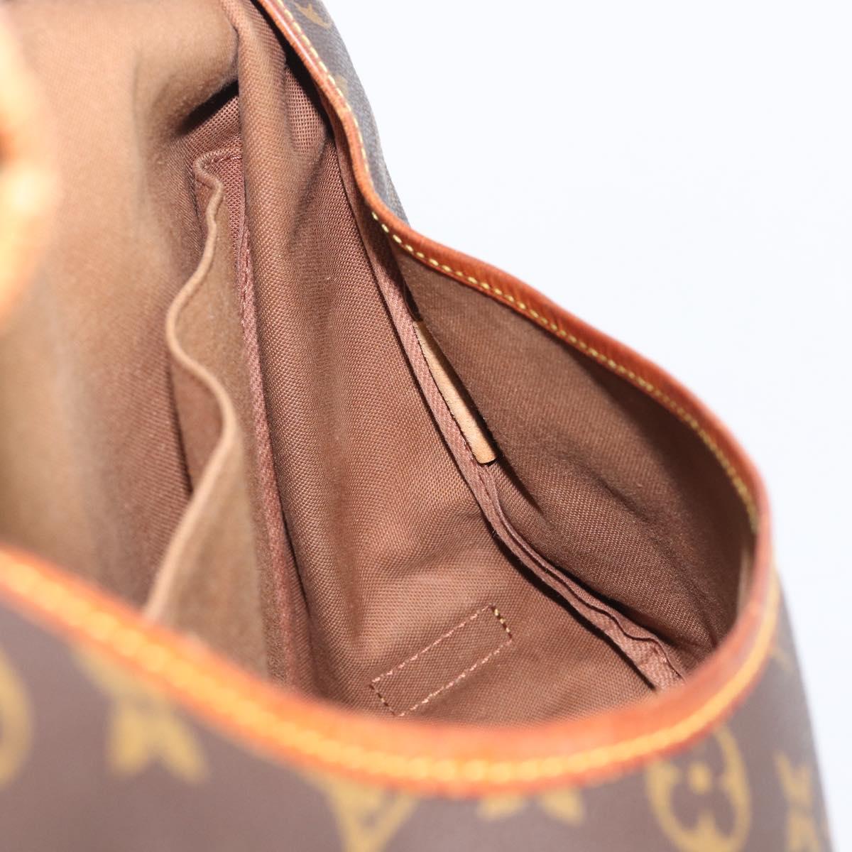 LOUIS VUITTON Monogram Saumur 35 Shoulder Bag M42254 LV Auth 202513