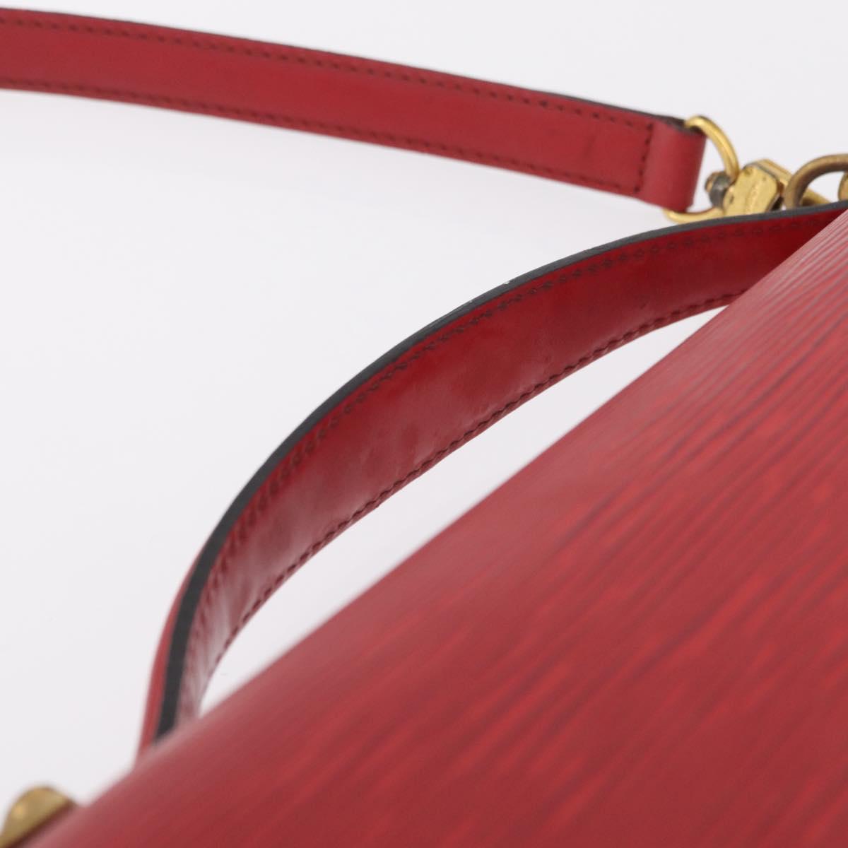LOUIS VUITTON Epi Monceau 28 Hand Bag Red M40783 LV Auth 202522