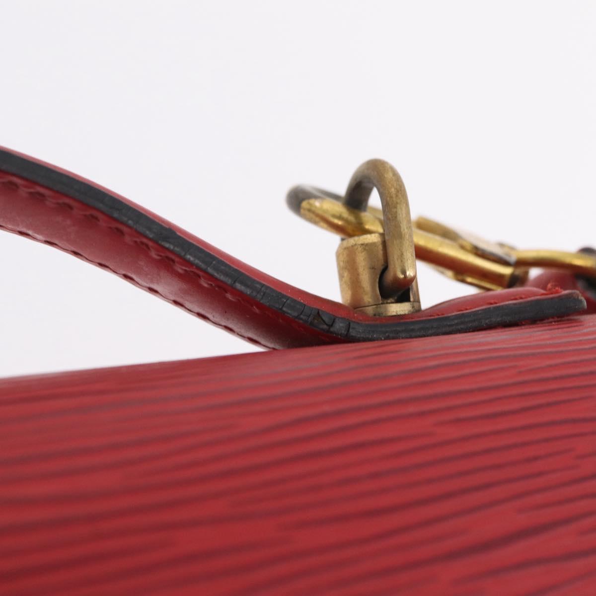 LOUIS VUITTON Epi Monceau 28 Hand Bag Red M40783 LV Auth 202522