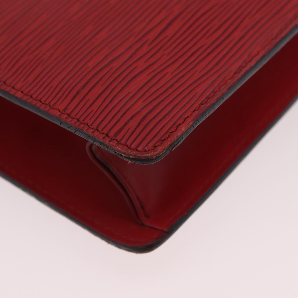 LOUIS VUITTON Epi Monceau 28 Hand Bag Red M40783 LV Auth 202522