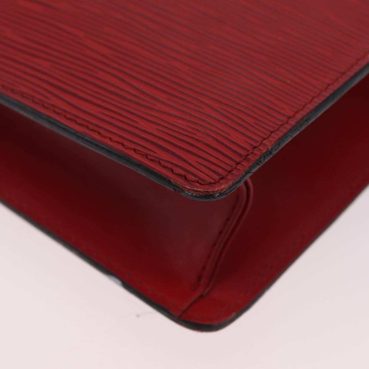 LOUIS VUITTON Epi Monceau 28 Hand Bag Red M40783 LV Auth 202522