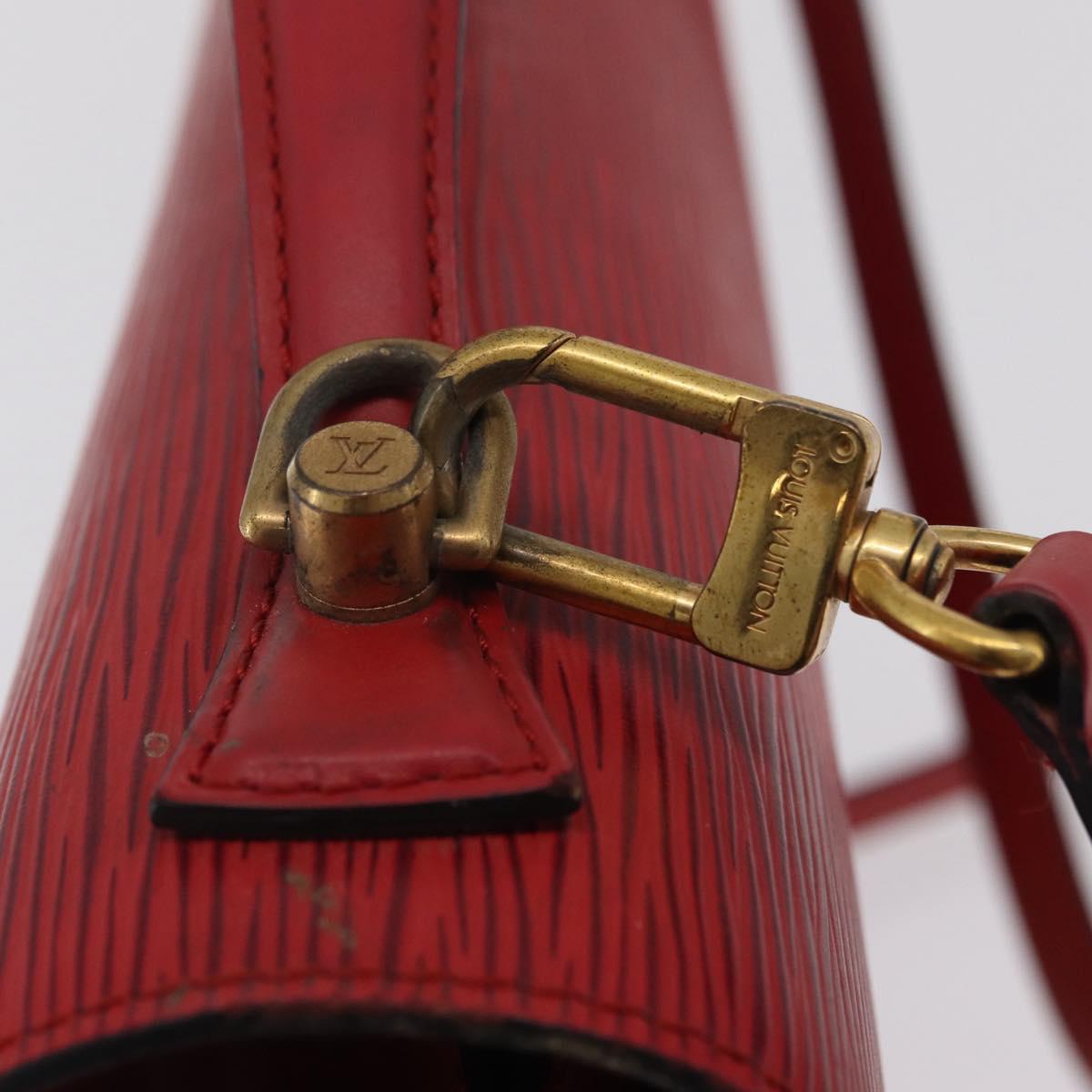 LOUIS VUITTON Epi Monceau 28 Hand Bag Red M40783 LV Auth 202522