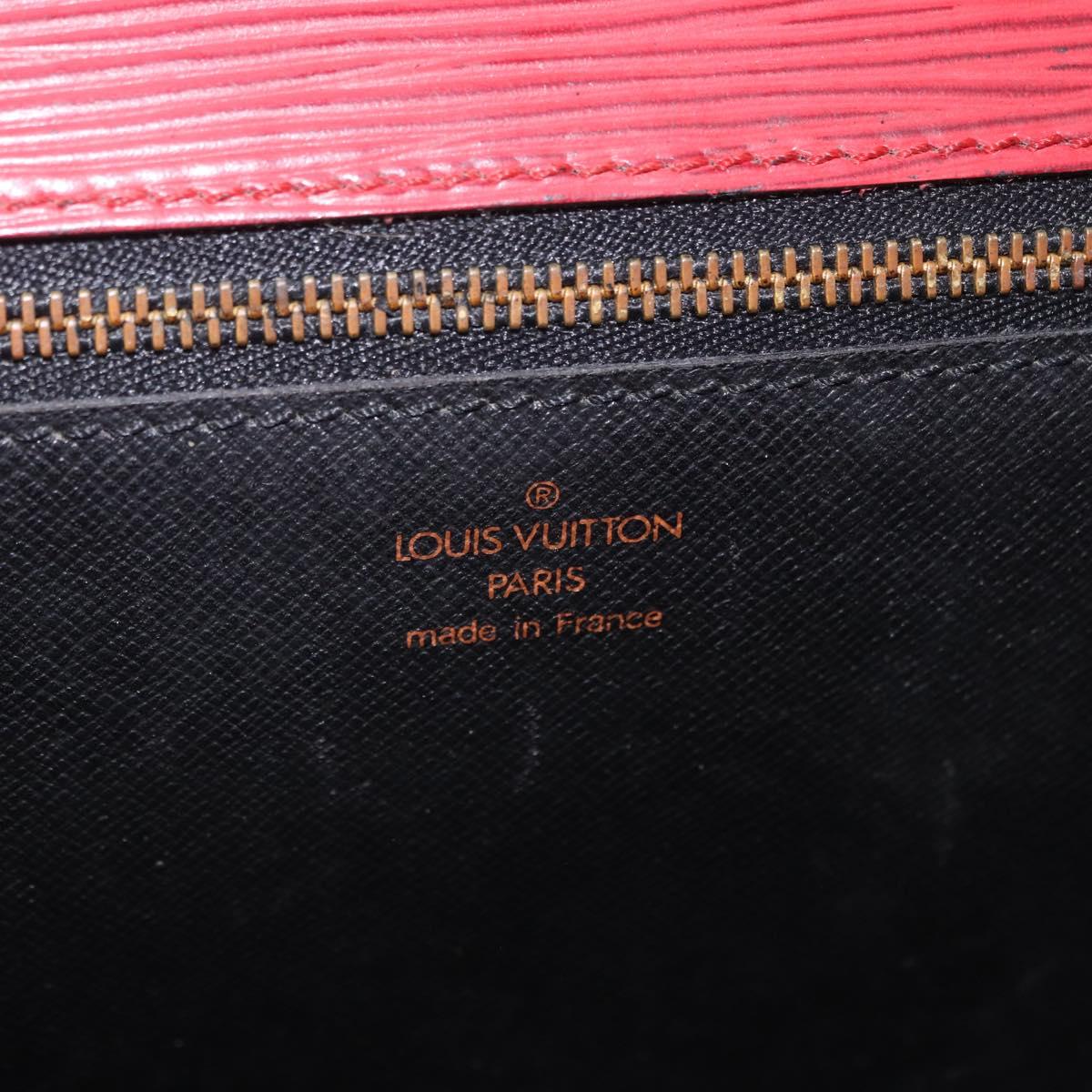 LOUIS VUITTON Epi Monceau 28 Hand Bag Red M40783 LV Auth 202522