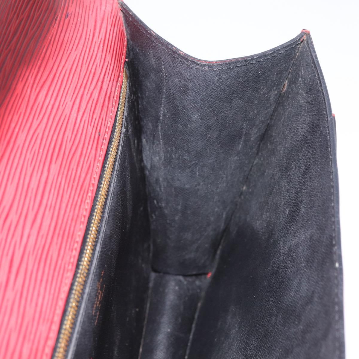 LOUIS VUITTON Epi Monceau 28 Hand Bag Red M40783 LV Auth 202522