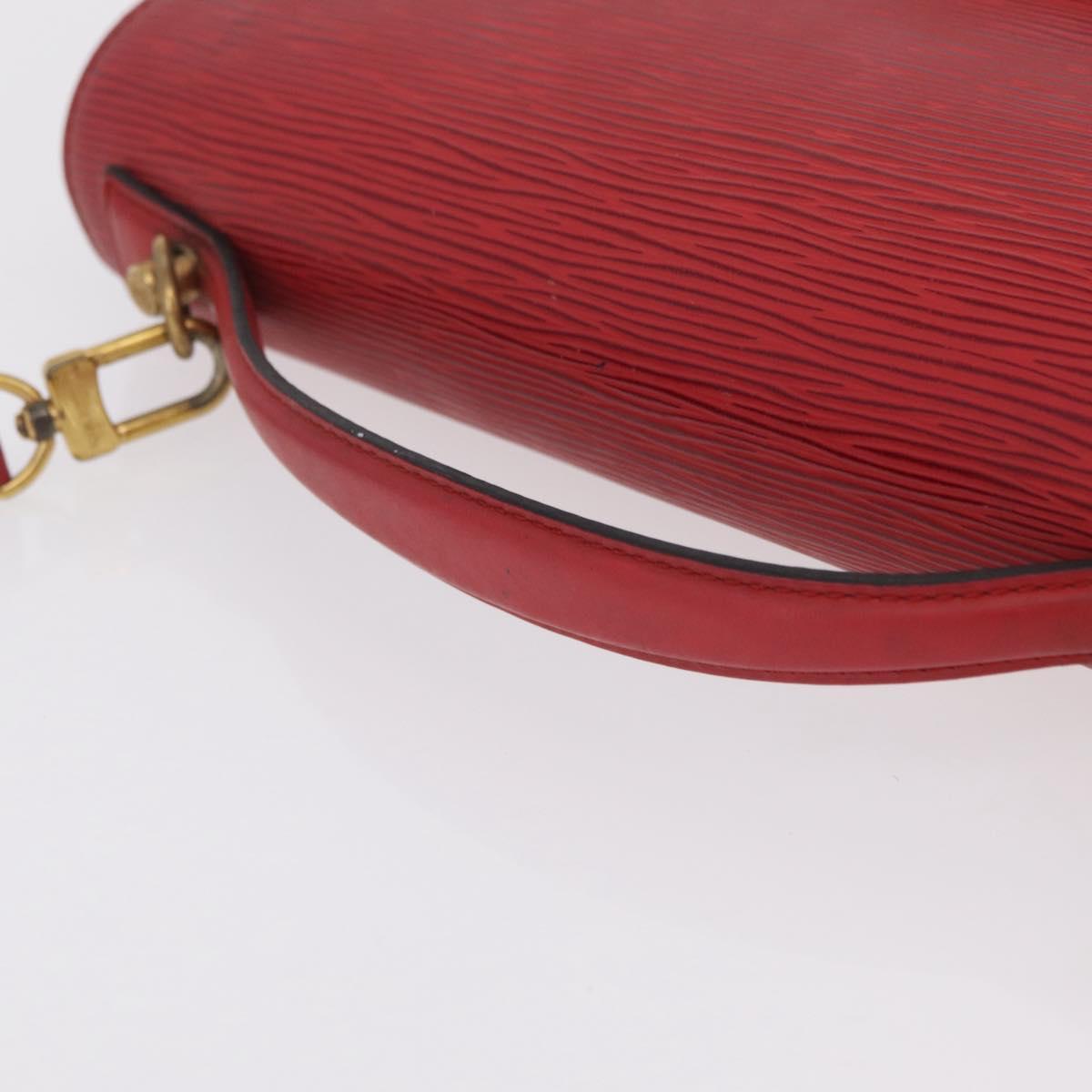LOUIS VUITTON Epi Monceau 28 Hand Bag Red M40783 LV Auth 202522