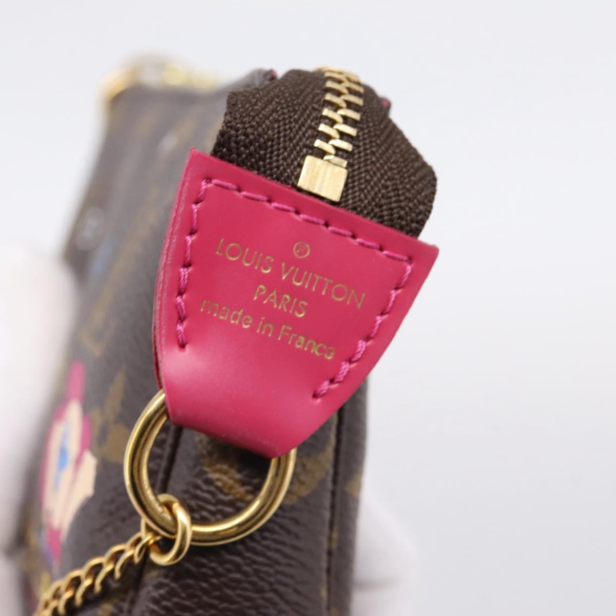 LOUIS VUITTON Vivienne Mini Pochette Accessoires Pouch M69752 LV Auth 202525M