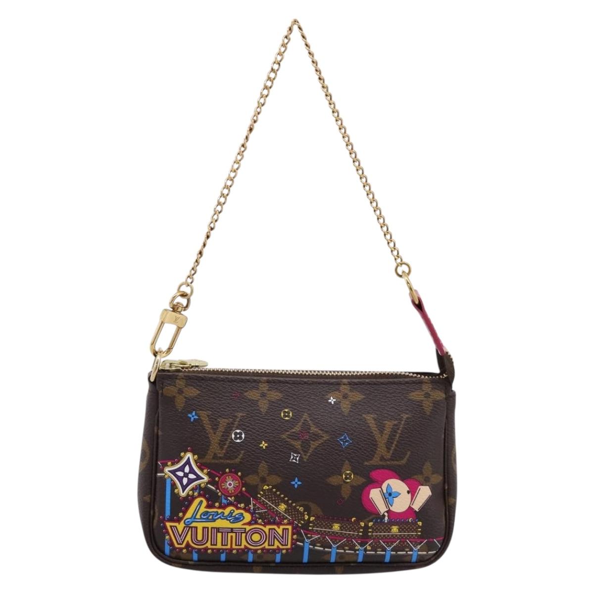 LOUIS VUITTON Vivienne Mini Pochette Accessoires Pouch M69752 LV Auth 202525M