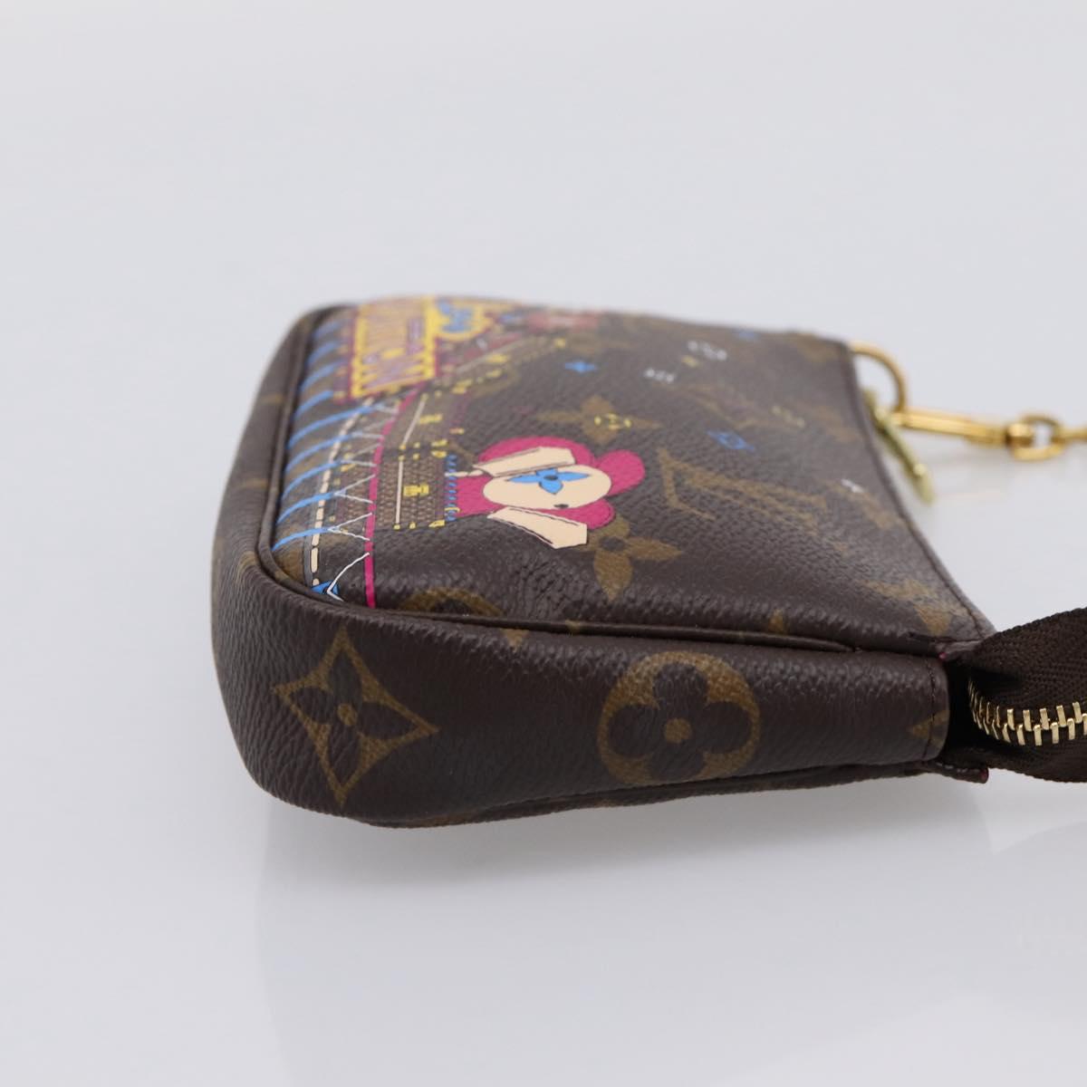 LOUIS VUITTON Vivienne Mini Pochette Accessoires Pouch M69752 LV Auth 202525M