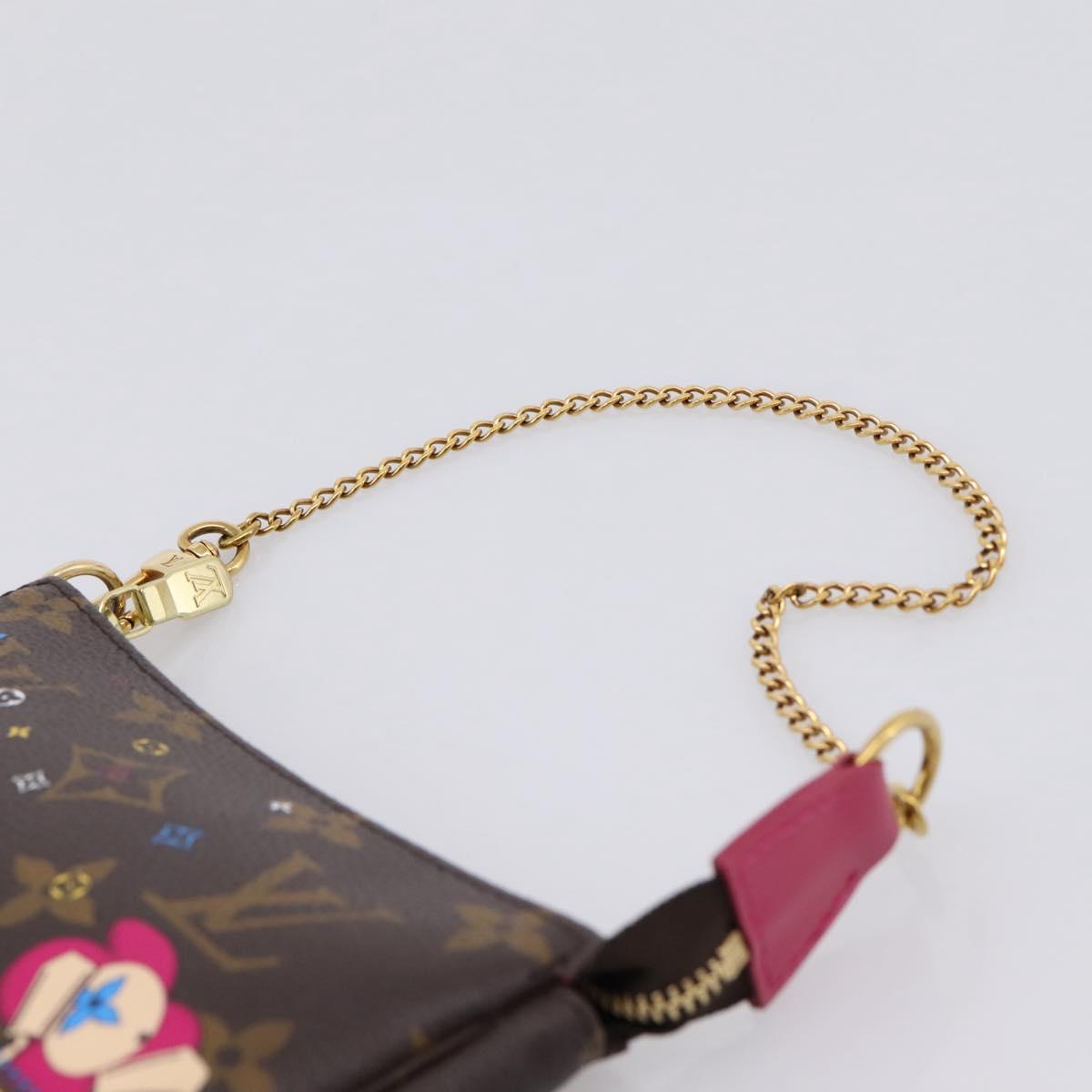 LOUIS VUITTON Vivienne Mini Pochette Accessoires Pouch M69752 LV Auth 202525M