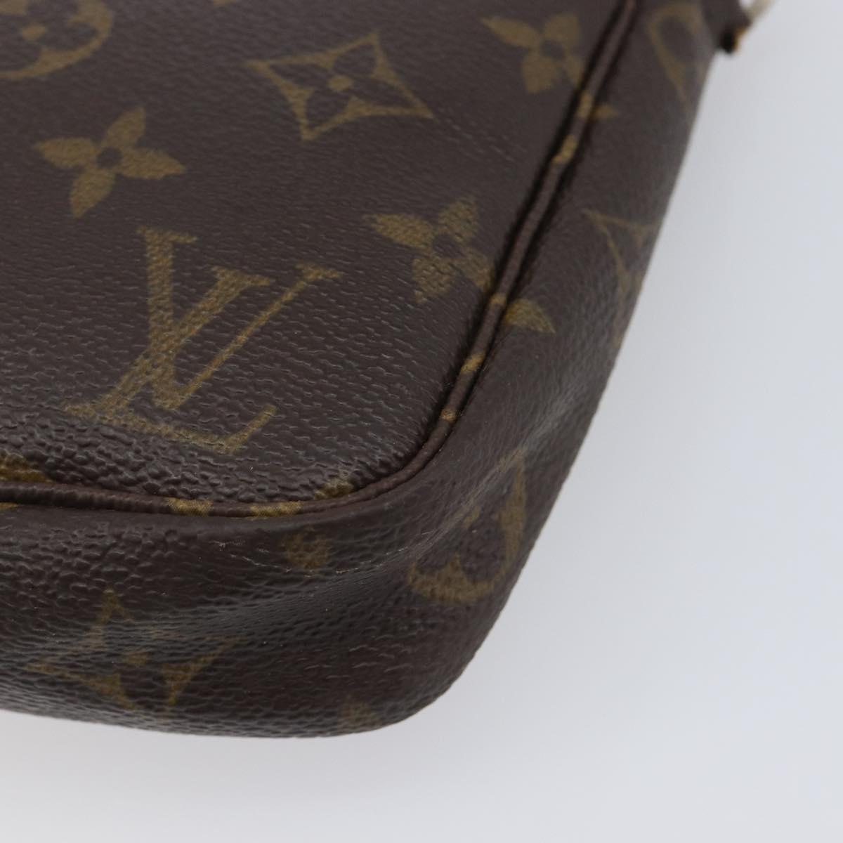 LOUIS VUITTON Monogram Pochette Accessoires Pouch M51980 LV Auth 202526