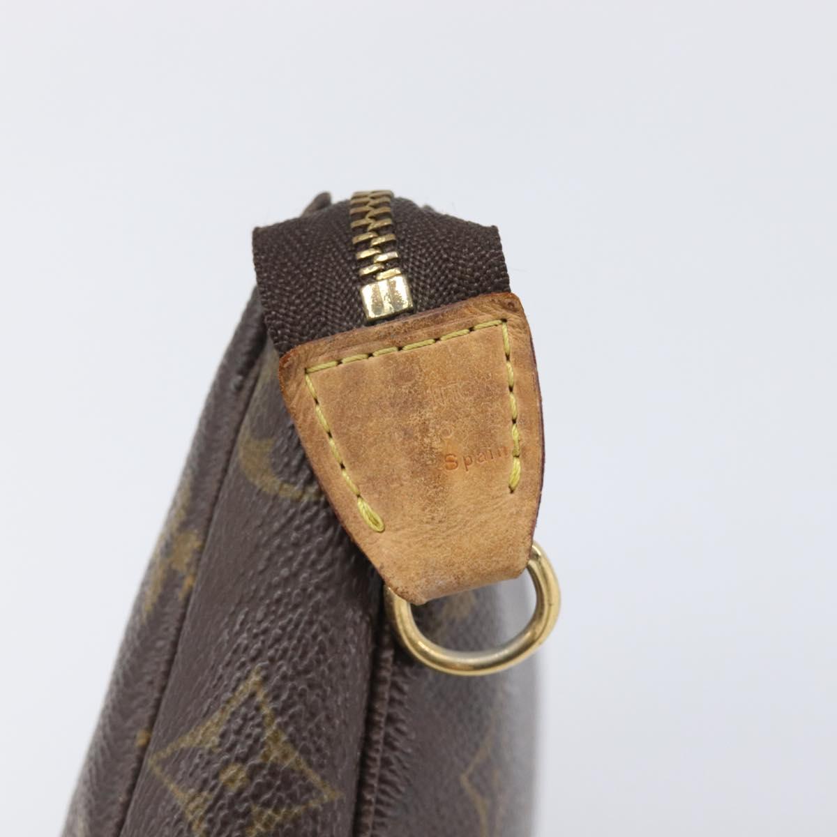 LOUIS VUITTON Monogram Pochette Accessoires Pouch M51980 LV Auth 202526