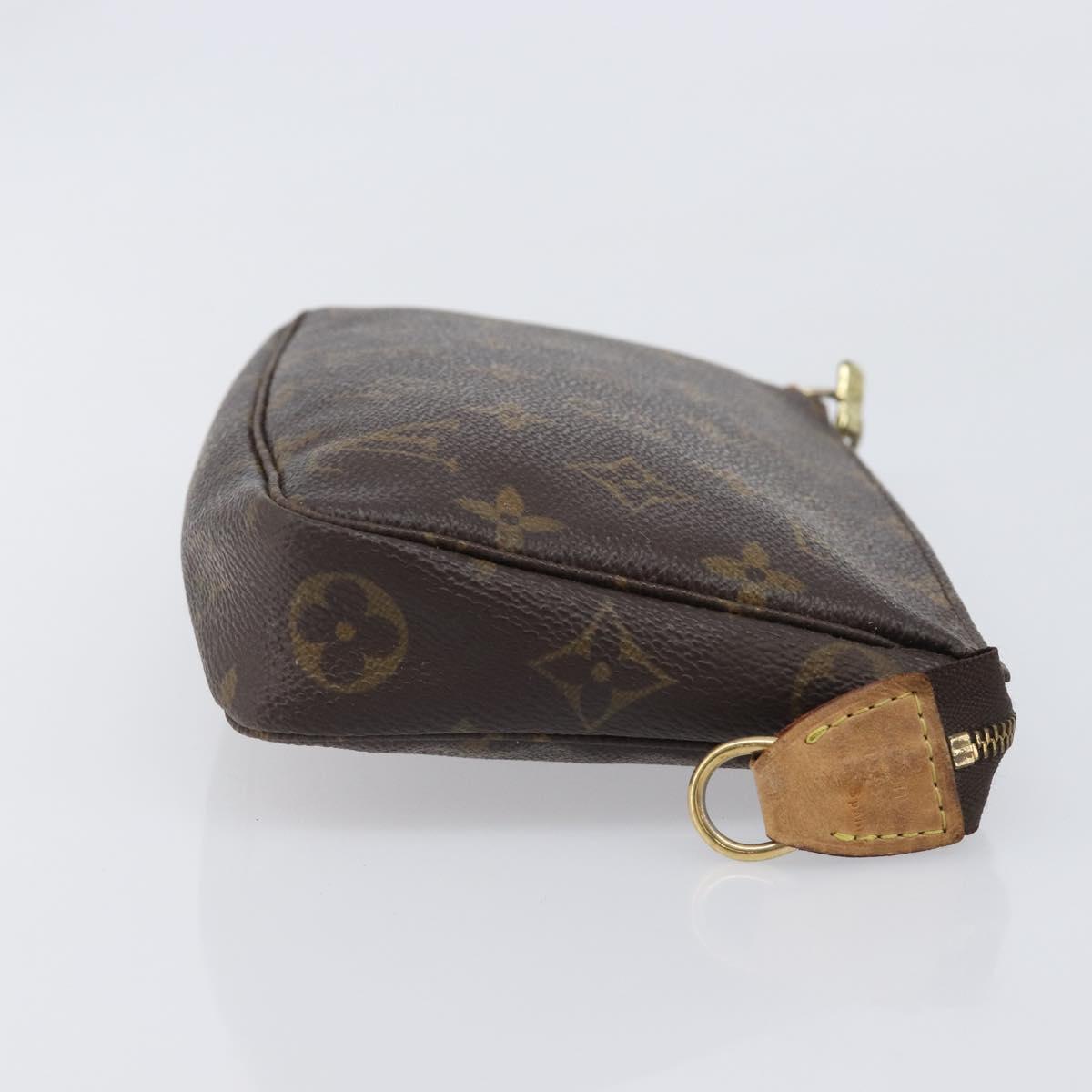 LOUIS VUITTON Monogram Pochette Accessoires Pouch M51980 LV Auth 202526
