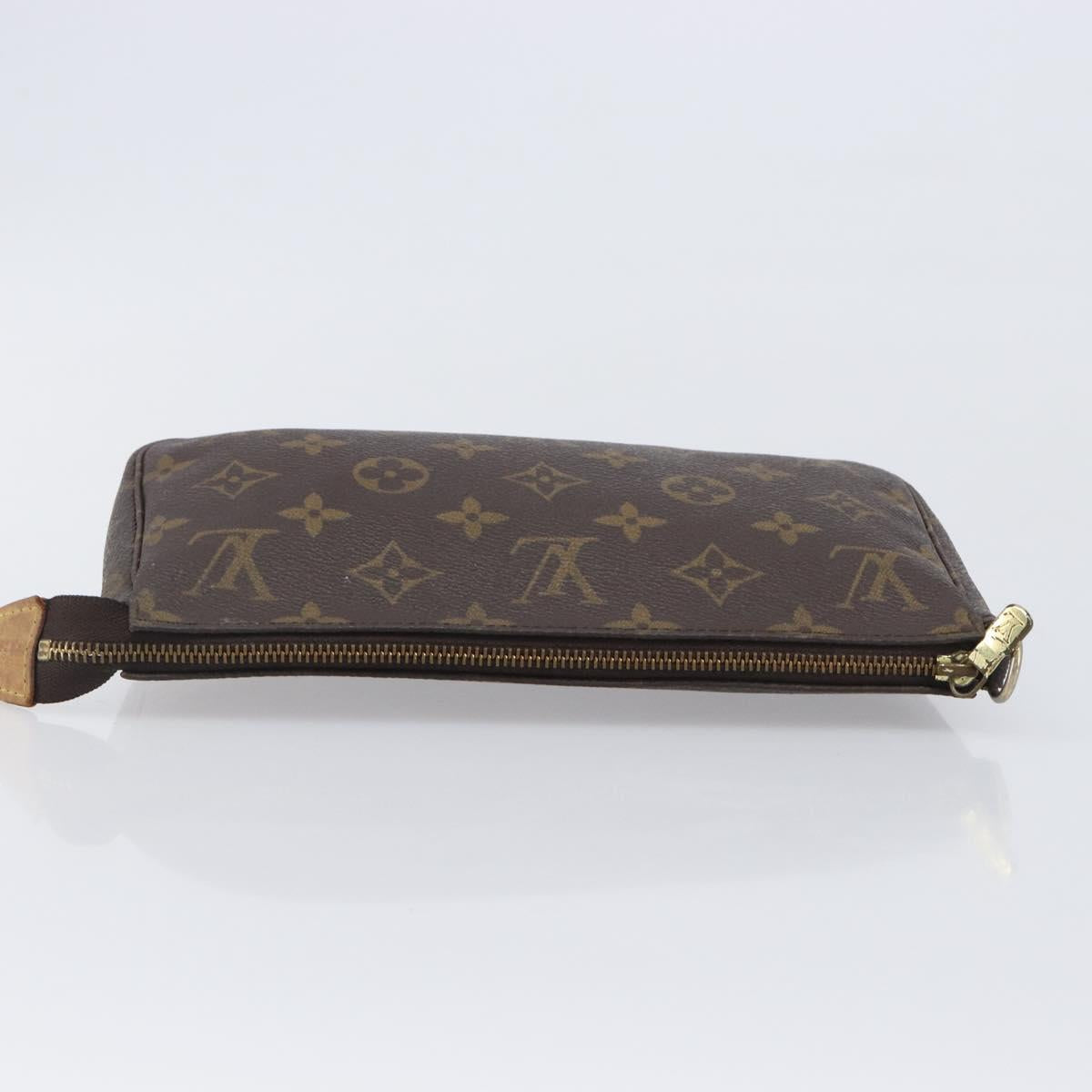 LOUIS VUITTON Monogram Pochette Accessoires Pouch M51980 LV Auth 202526