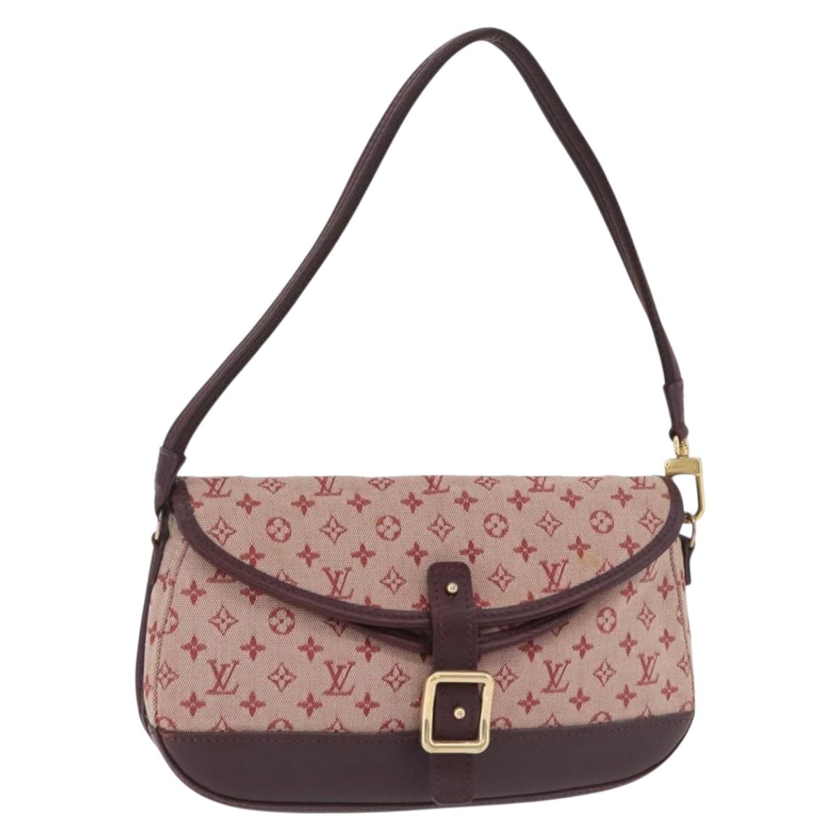 LOUIS VUITTON Monogram Mini Marjoly Hand Bag Red M92691 LV Auth 202527A