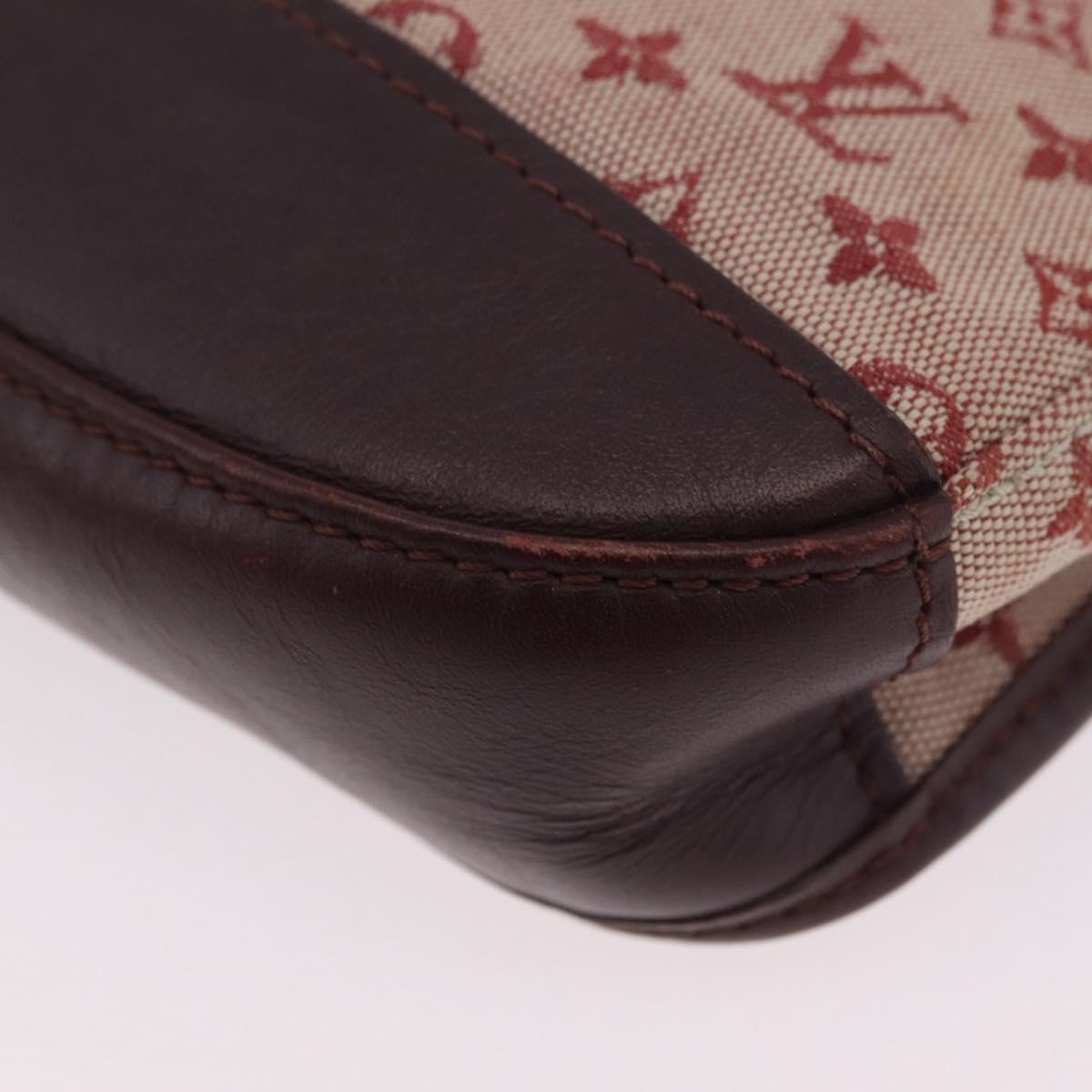 LOUIS VUITTON Monogram Mini Marjoly Hand Bag Red M92691 LV Auth 202527A
