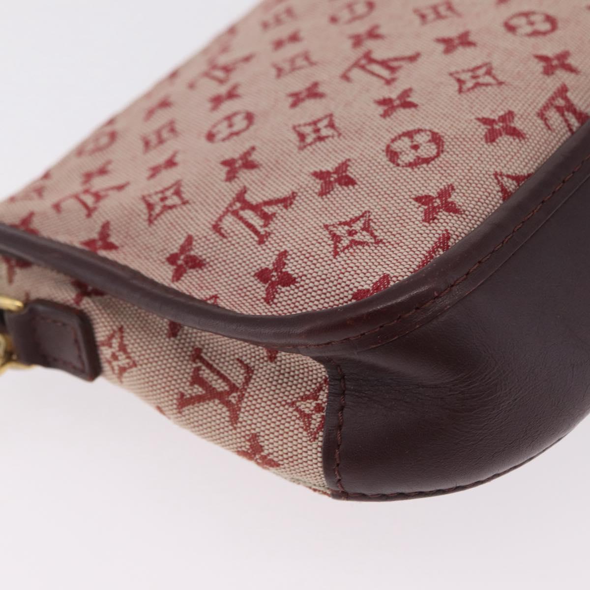 LOUIS VUITTON Monogram Mini Marjoly Hand Bag Red M92691 LV Auth 202527A