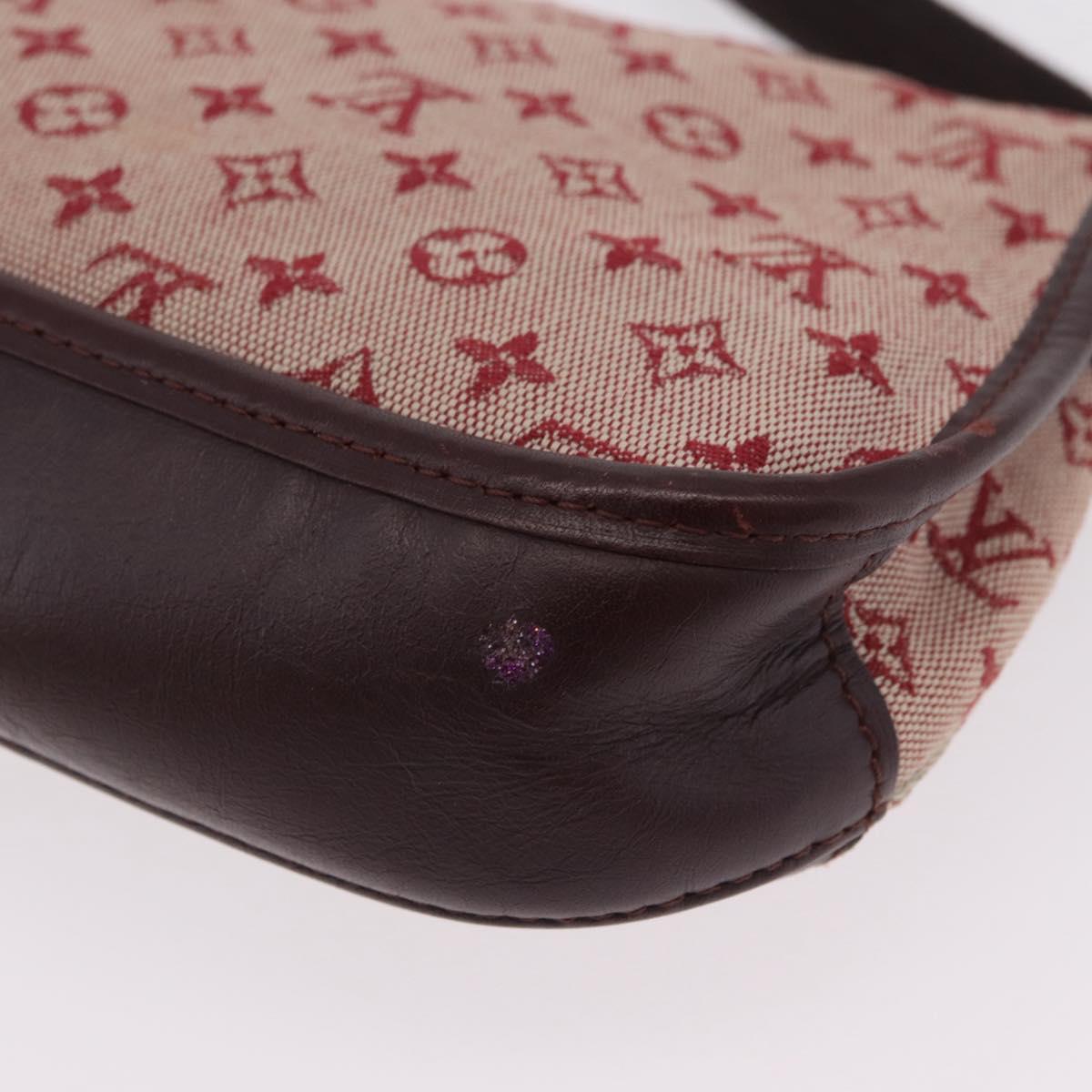 LOUIS VUITTON Monogram Mini Marjoly Hand Bag Red M92691 LV Auth 202527A