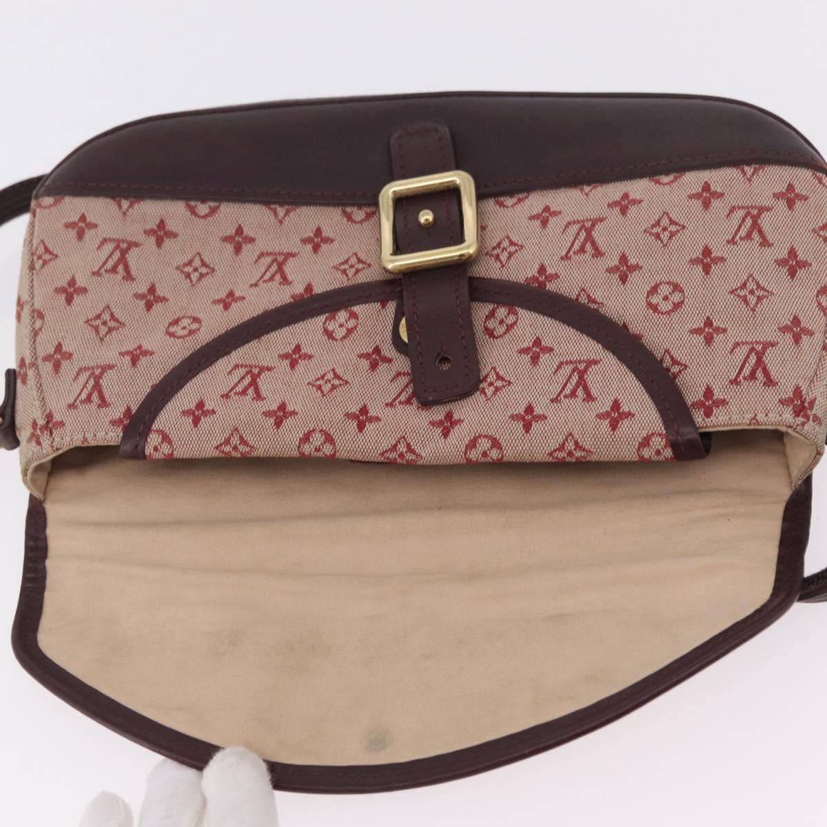 LOUIS VUITTON Monogram Mini Marjoly Hand Bag Red M92691 LV Auth 202527A