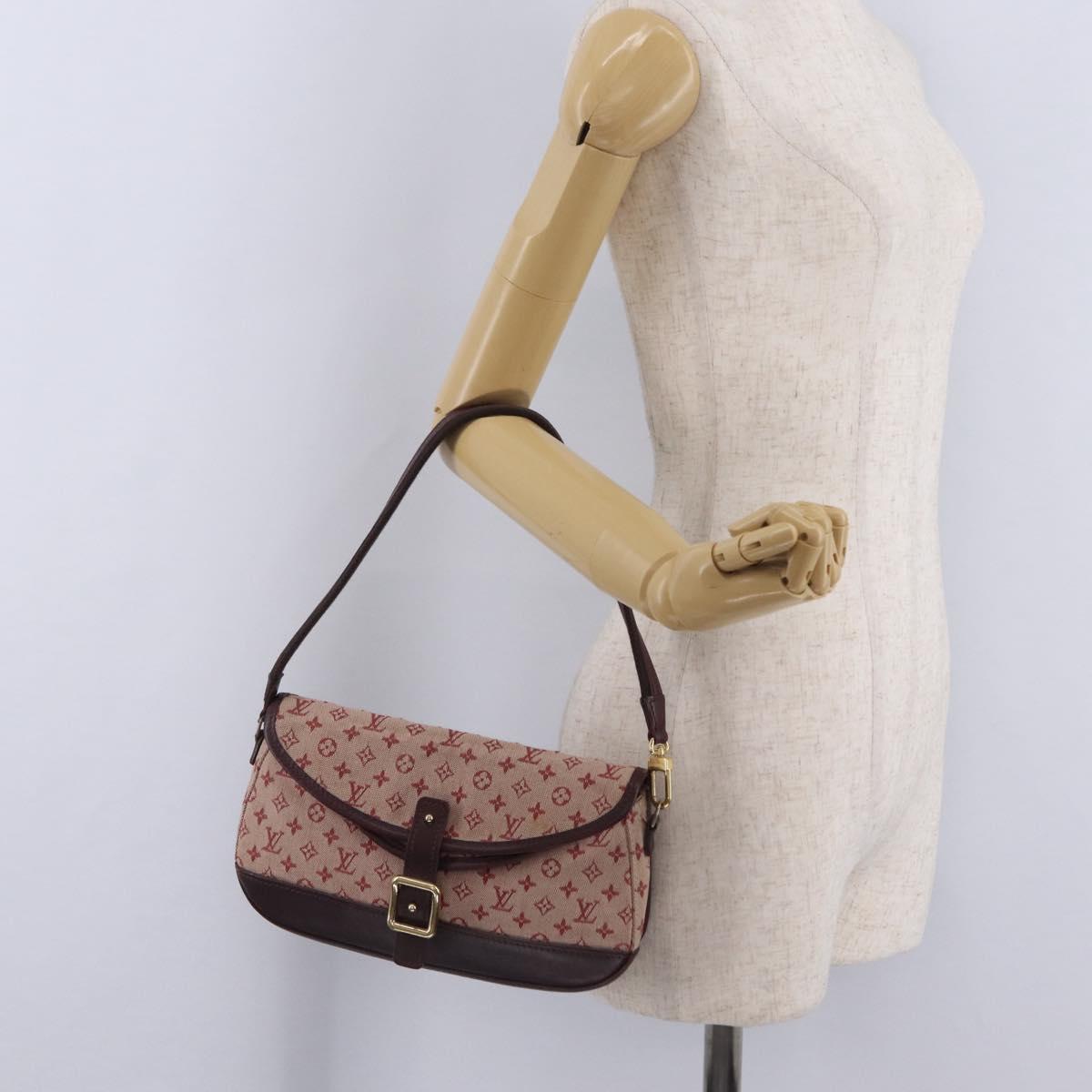 LOUIS VUITTON Monogram Mini Marjoly Hand Bag Red M92691 LV Auth 202527A