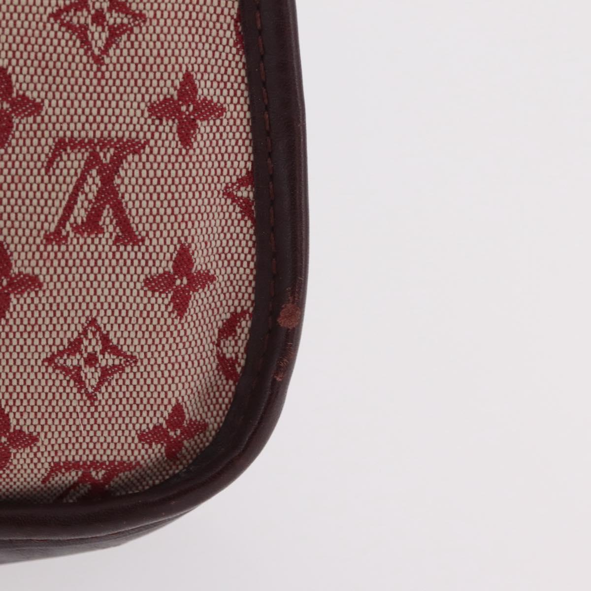 LOUIS VUITTON Monogram Mini Marjoly Hand Bag Red M92691 LV Auth 202527A
