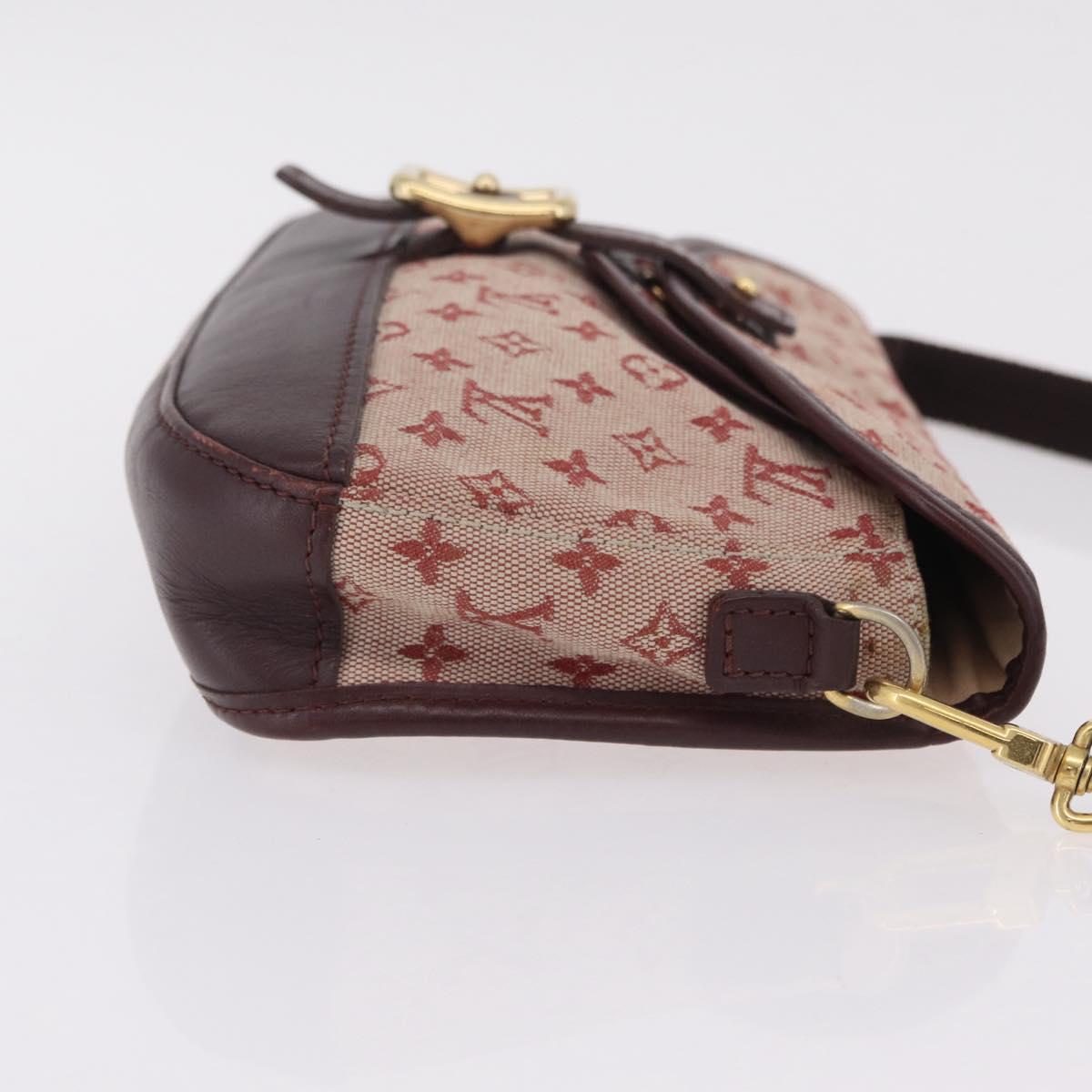 LOUIS VUITTON Monogram Mini Marjoly Hand Bag Red M92691 LV Auth 202527A