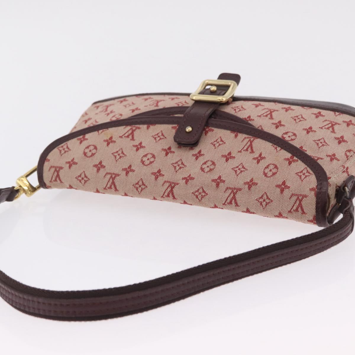LOUIS VUITTON Monogram Mini Marjoly Hand Bag Red M92691 LV Auth 202527A