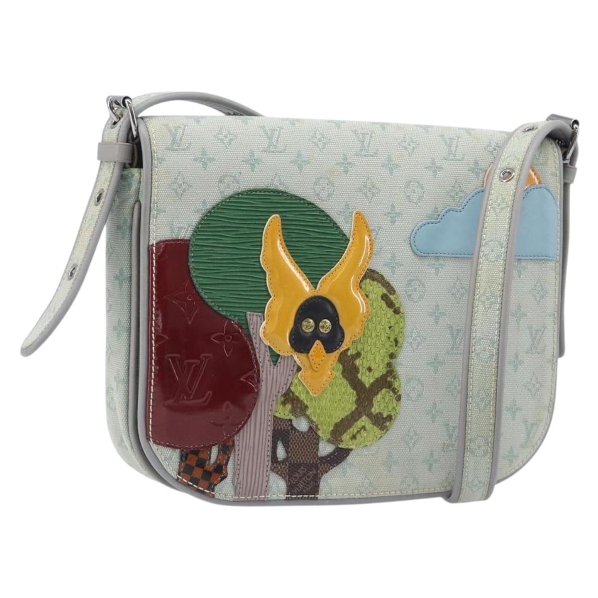 LOUIS VUITTON Monogram Mini Musette Comte de Fee Bag Gray M92279 LV Auth 202528