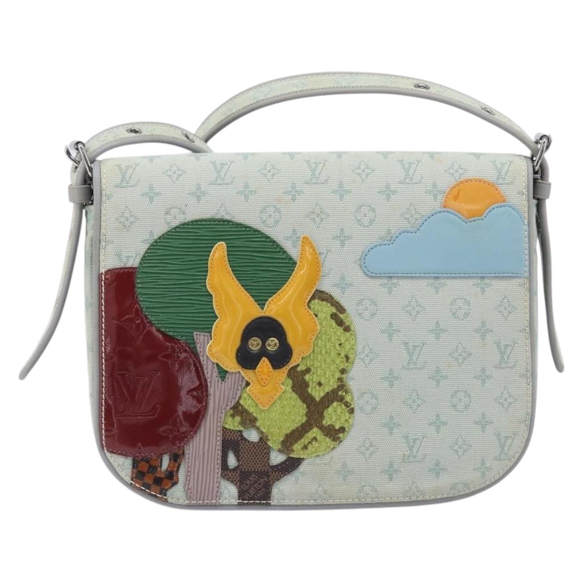LOUIS VUITTON Monogram Mini Musette Comte de Fee Bag Gray M92279 LV Auth 202528