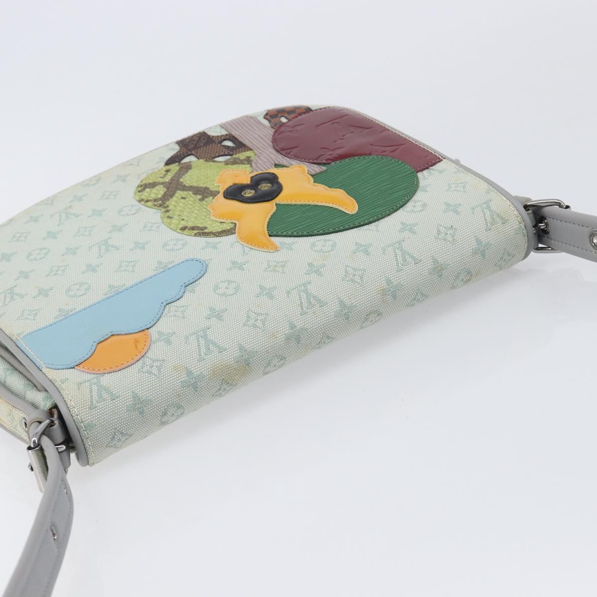 LOUIS VUITTON Monogram Mini Musette Comte de Fee Bag Gray M92279 LV Auth 202528
