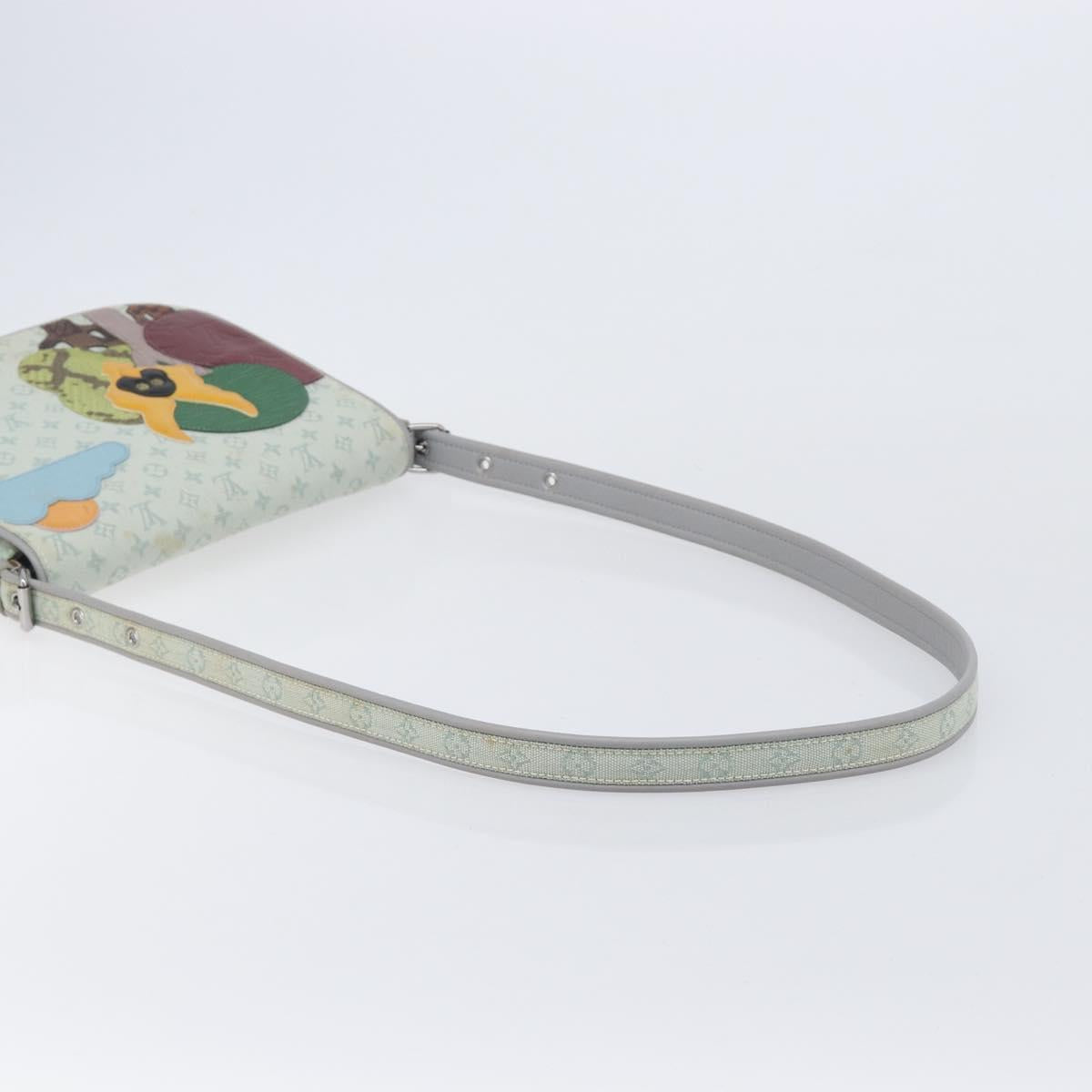 LOUIS VUITTON Monogram Mini Musette Comte de Fee Bag Gray M92279 LV Auth 202528