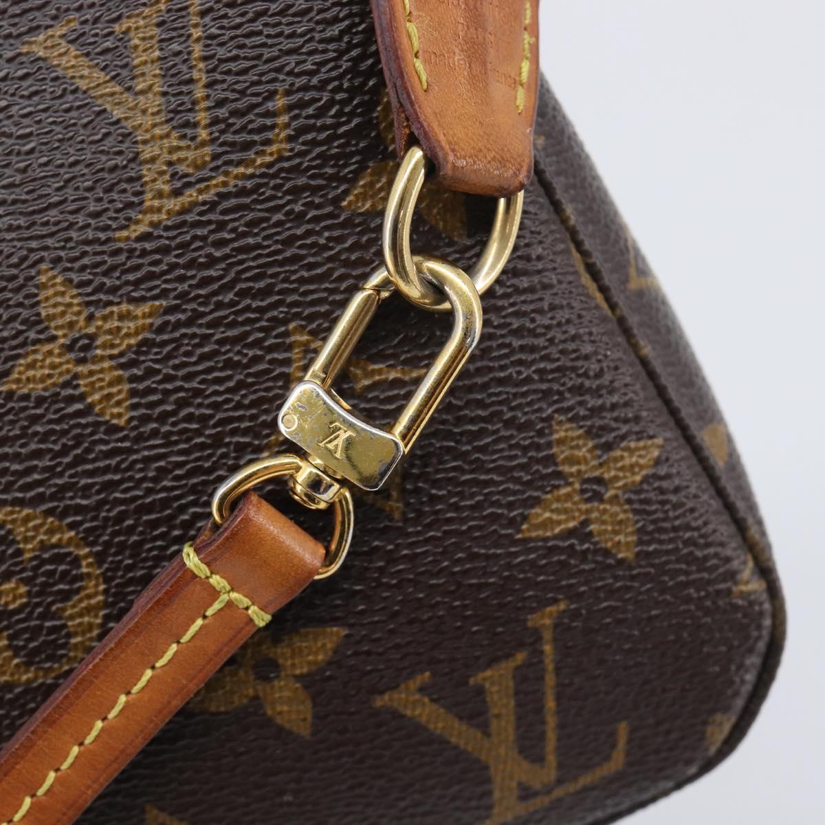 LOUIS VUITTON Monogram Pochette Accessoires New Model M40712 LV Auth 202529A