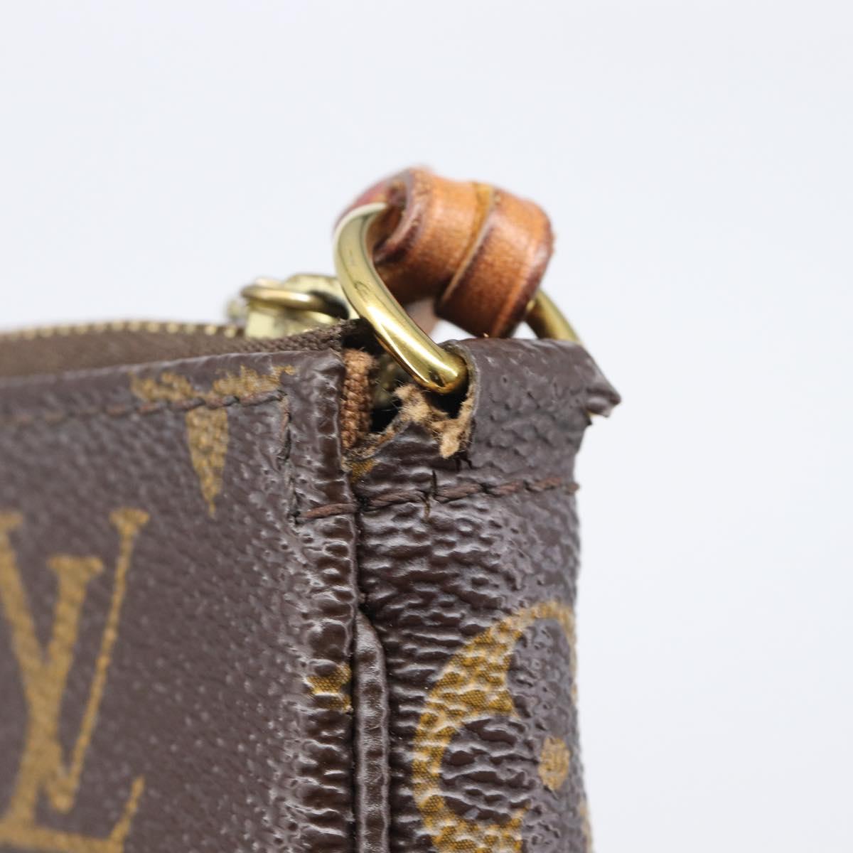 LOUIS VUITTON Monogram Pochette Accessoires New Model M40712 LV Auth 202529A