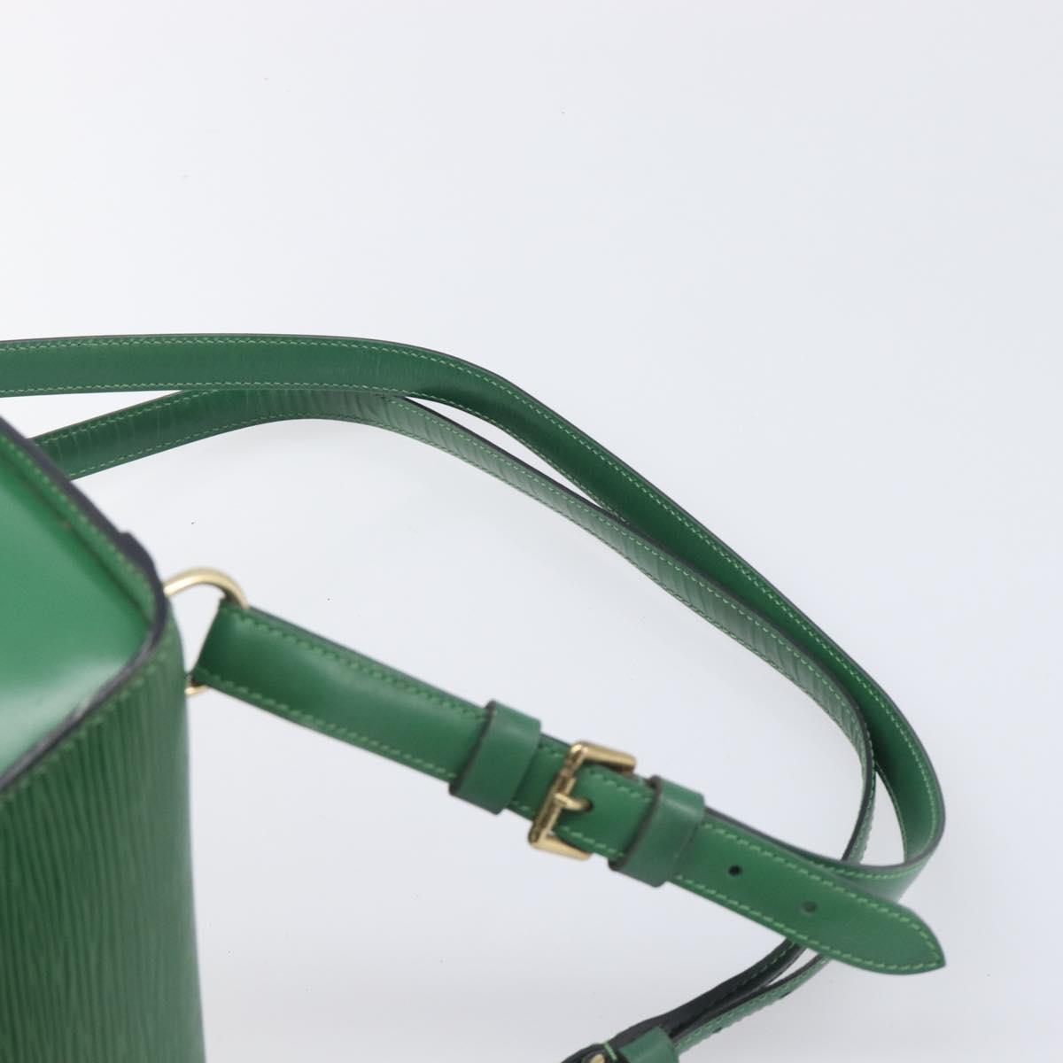 LOUIS VUITTON Epi Mabillon Backpack Green M52234 LV Auth 202536