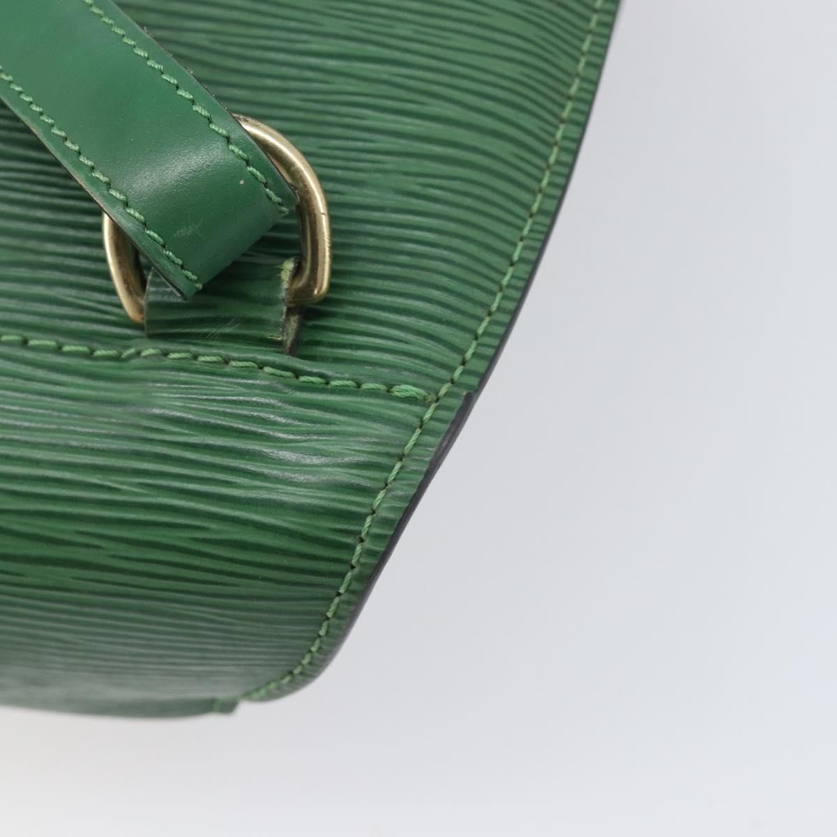 LOUIS VUITTON Epi Mabillon Backpack Green M52234 LV Auth 202536