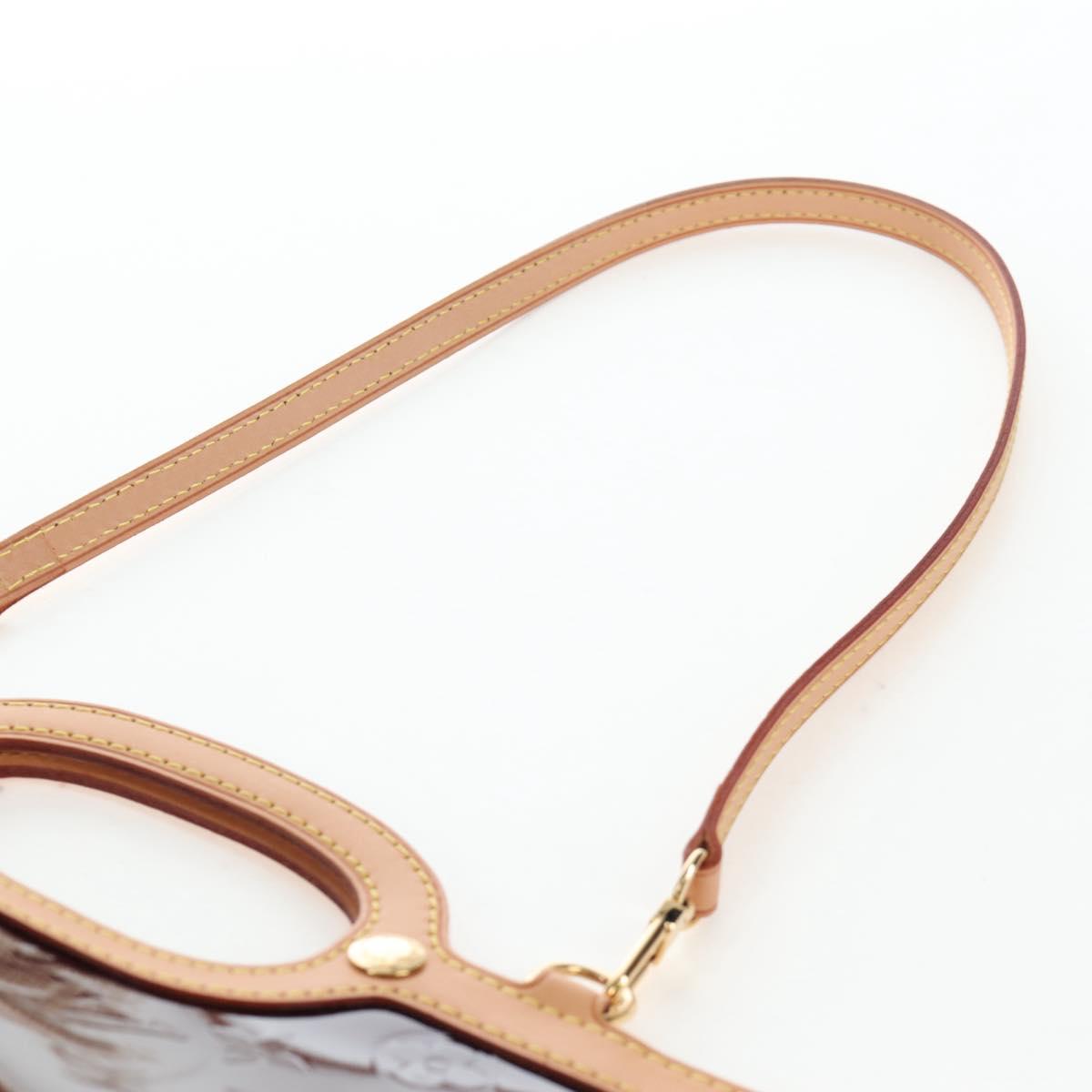 LOUIS VUITTON Monogram Vernis Roxbury Drive Bag Amarante M91995 LV Auth 202537V