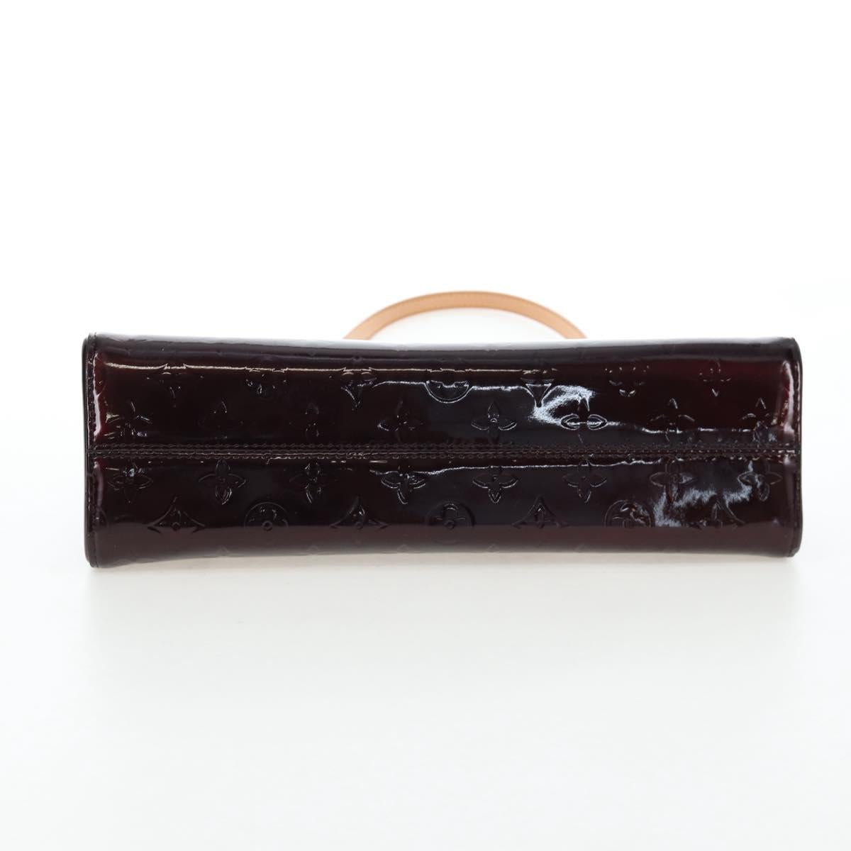 LOUIS VUITTON Monogram Vernis Roxbury Drive Bag Amarante M91995 LV Auth 202537V