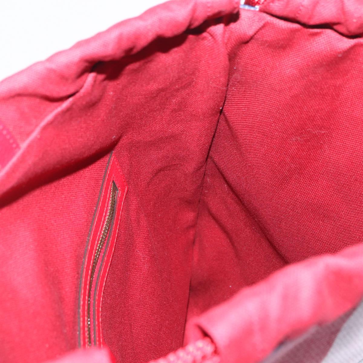 GUCCI Drawstring Backpack Canvas Multicolor 473872 Auth 202580V