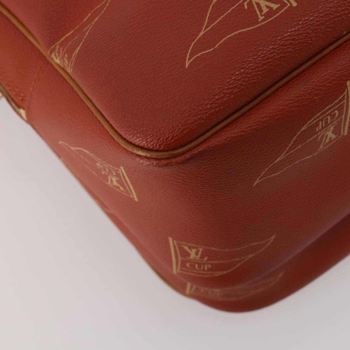 LOUIS VUITTON LV Cup Calvi Shoulder Bag Red M80028 LV Auth 202589