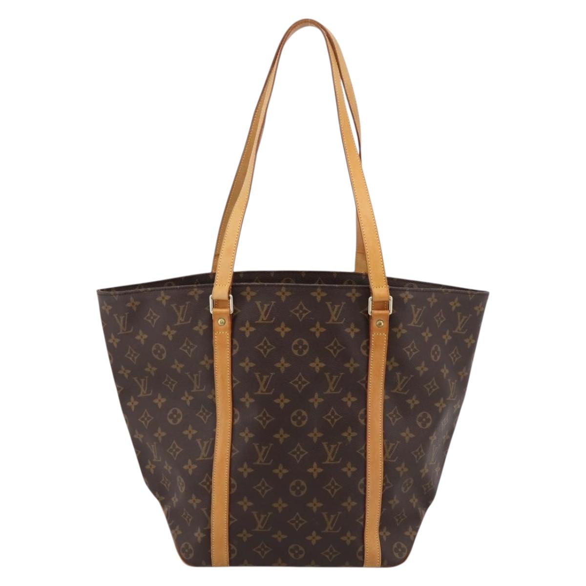 LOUIS VUITTON Monogram Sac Shopping Tote Bag M51108 LV Auth 202592V