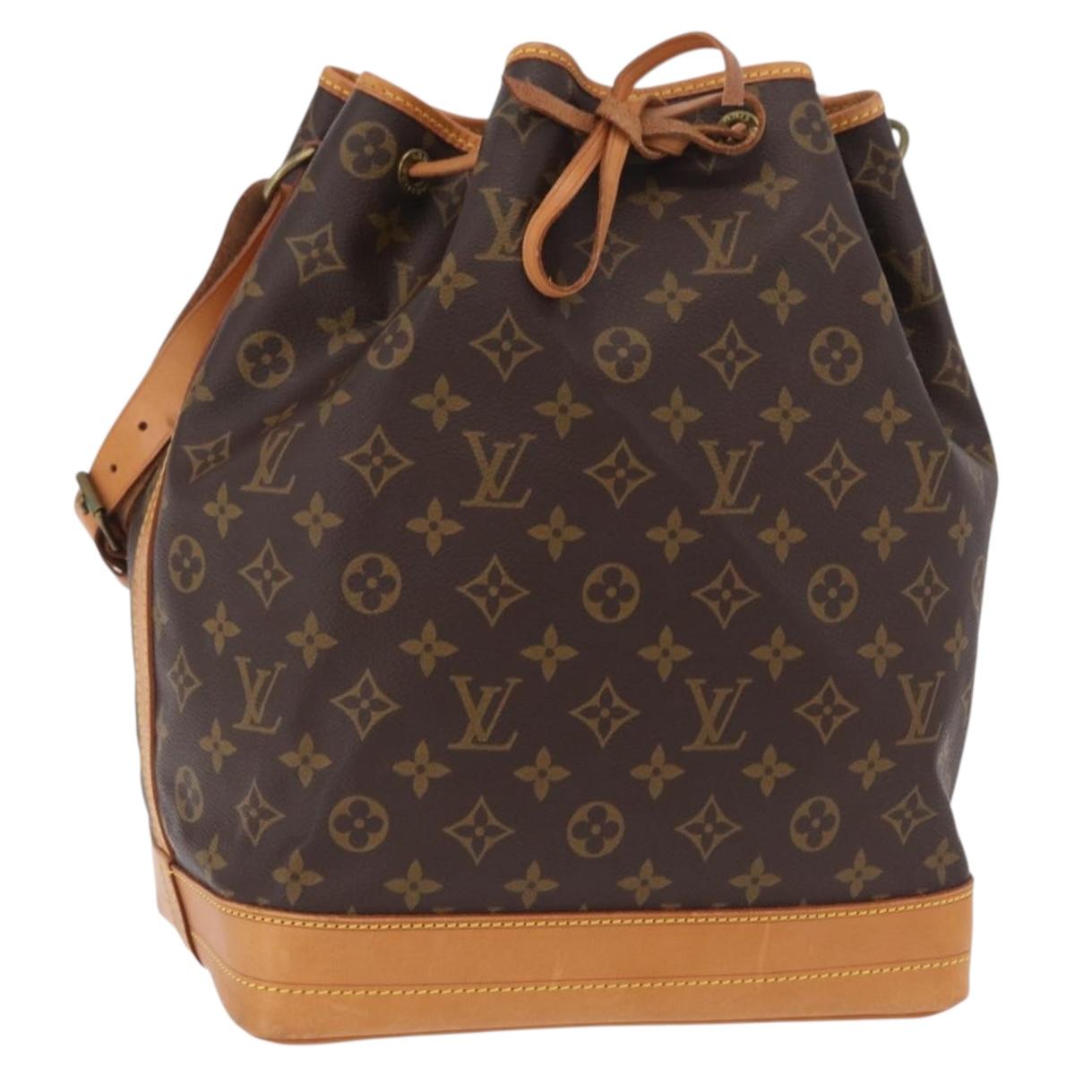 LOUIS VUITTON Monogram Noe Shoulder Bag M42224 LV Auth 202593V