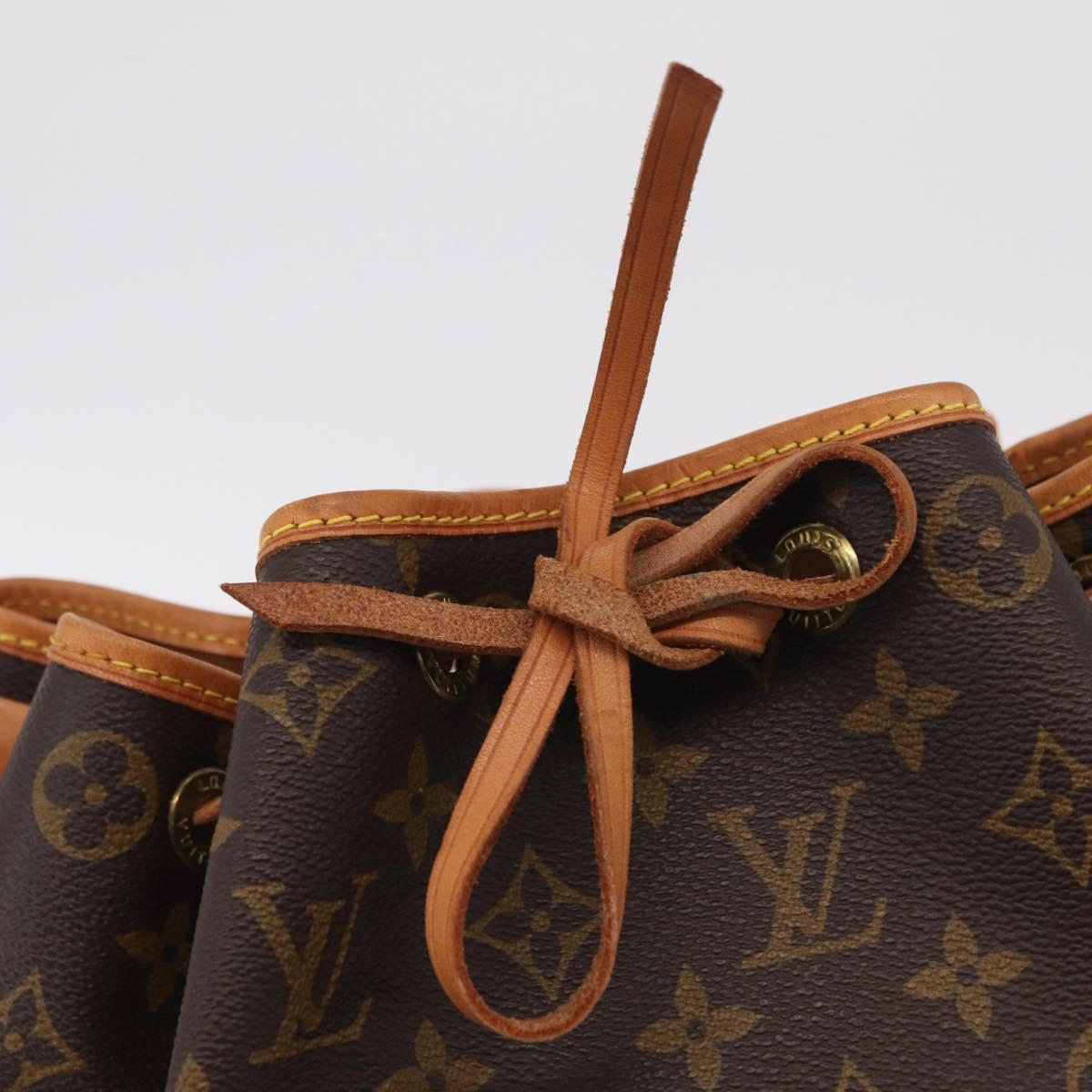LOUIS VUITTON Monogram Noe Shoulder Bag M42224 LV Auth 202593V