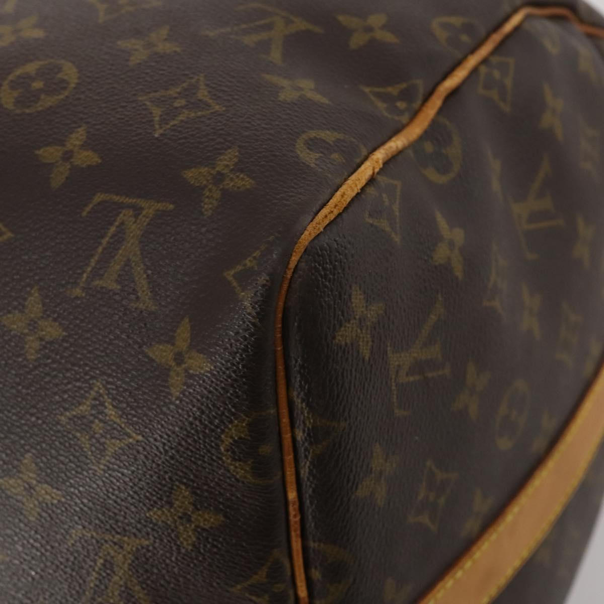 LOUIS VUITTON Monogram Keepall Bandouliere 55 Boston Bag M41414 LV Auth 202594