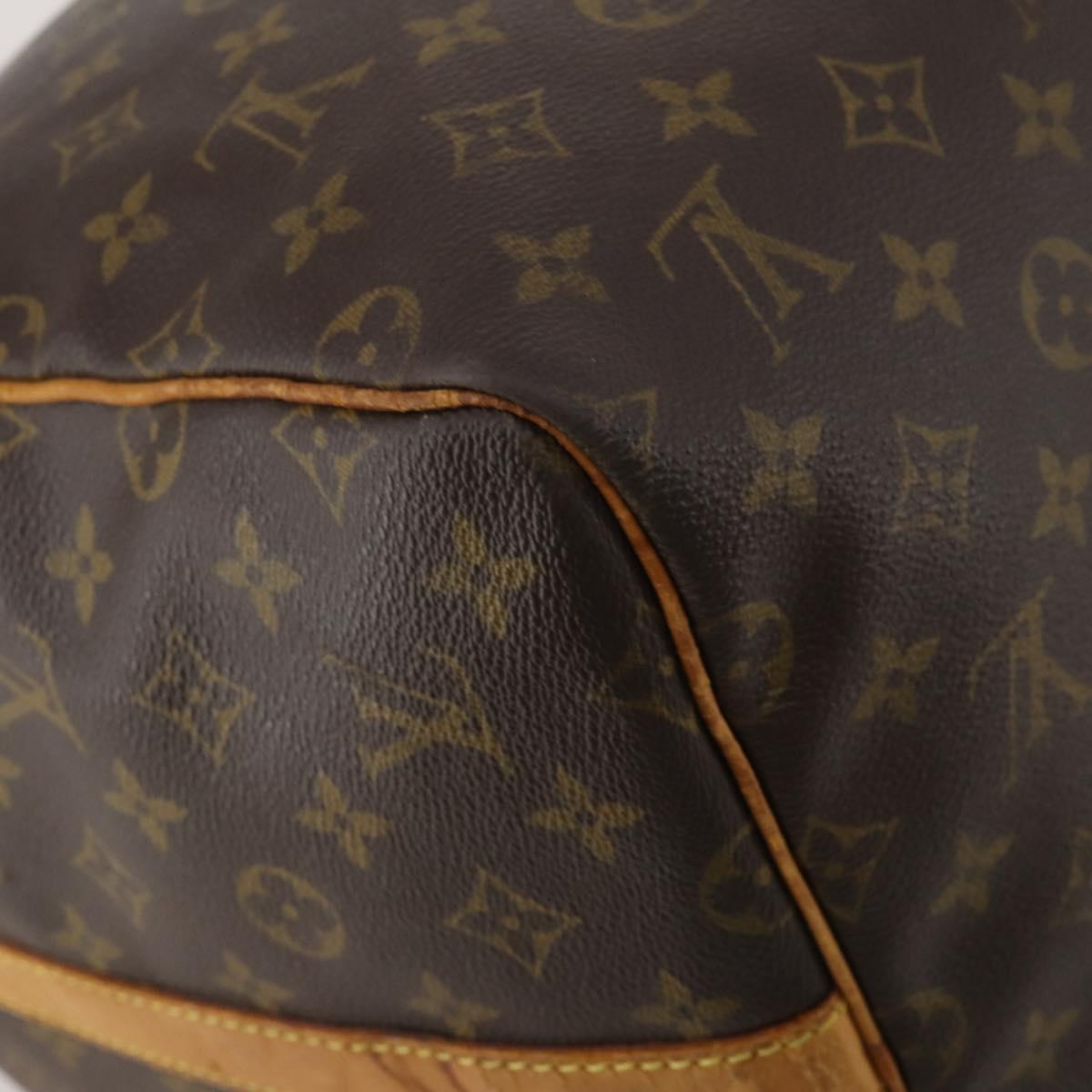 LOUIS VUITTON Monogram Keepall Bandouliere 55 Boston Bag M41414 LV Auth 202594