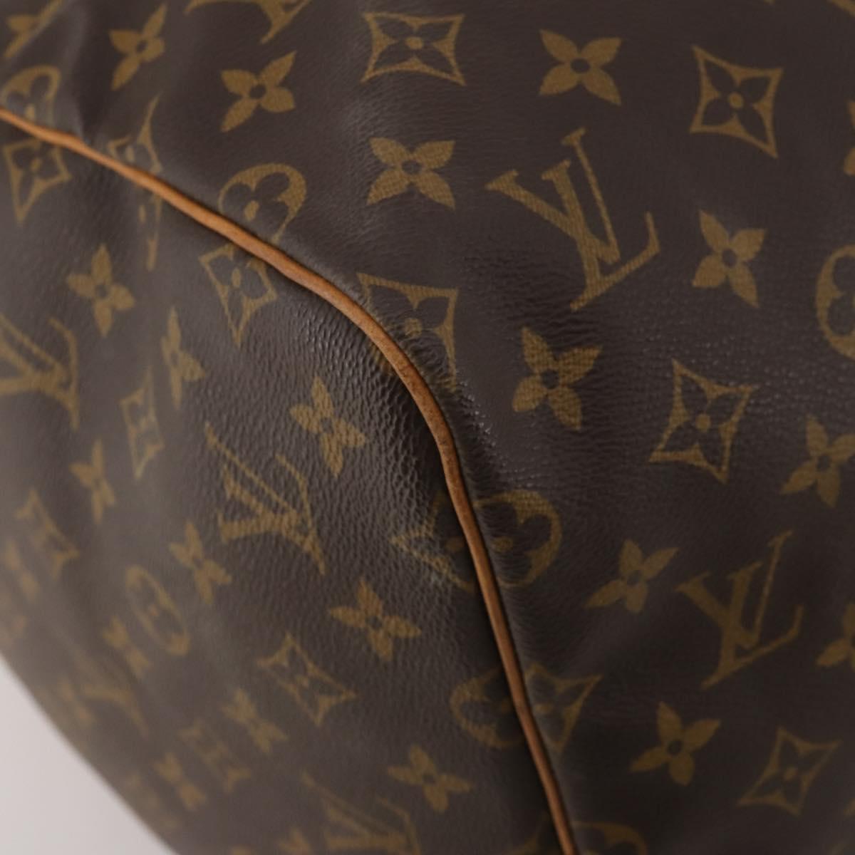 LOUIS VUITTON Monogram Keepall 55 Boston Bag M41424 LV Auth 202595A