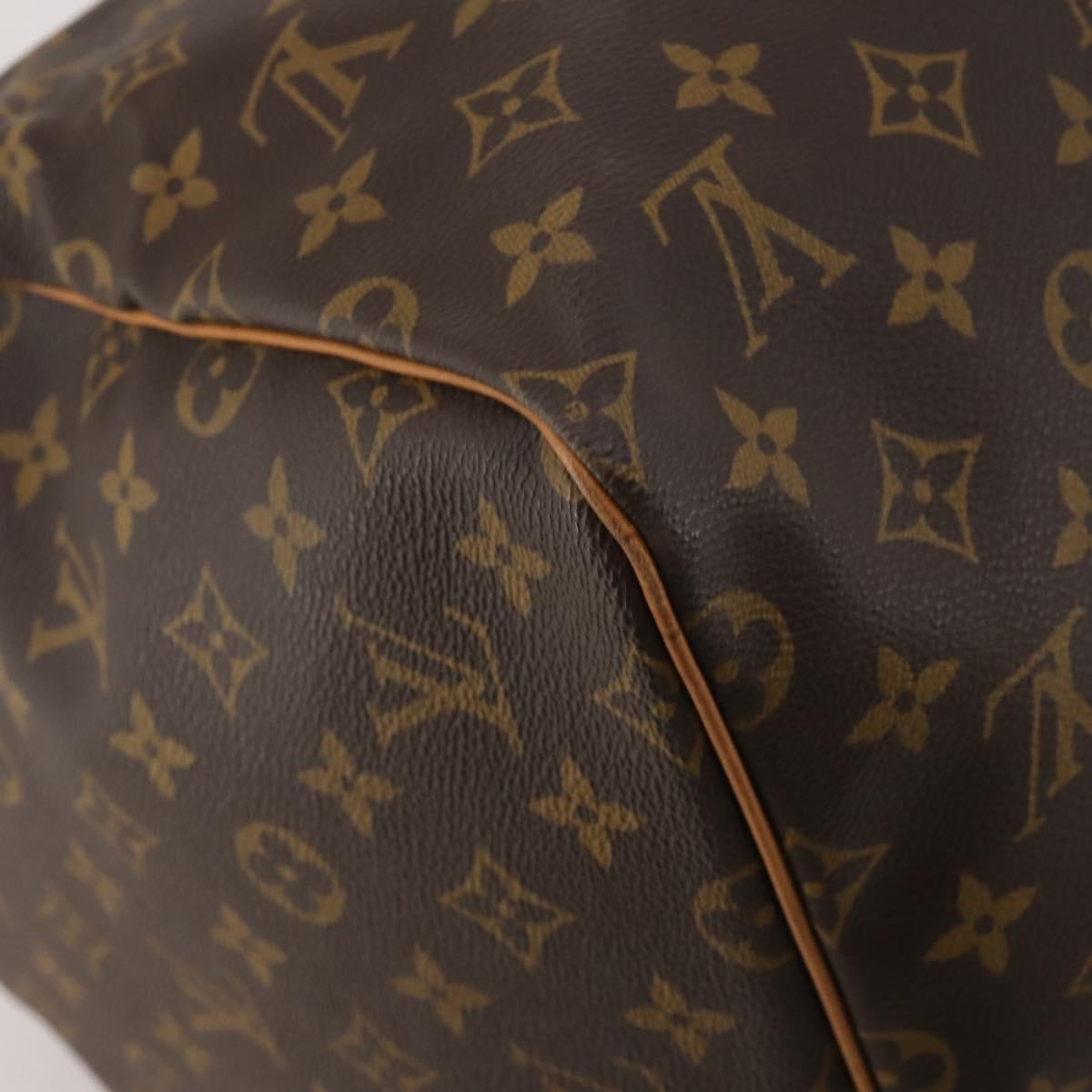 LOUIS VUITTON Monogram Keepall 55 Boston Bag M41424 LV Auth 202595A