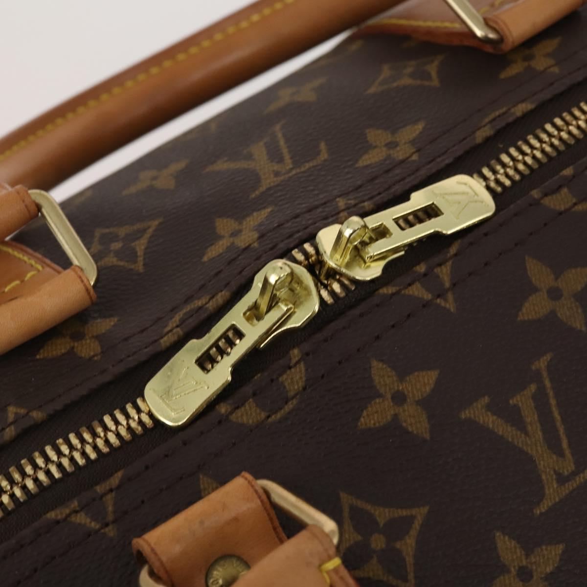 LOUIS VUITTON Monogram Keepall 55 Boston Bag M41424 LV Auth 202595A
