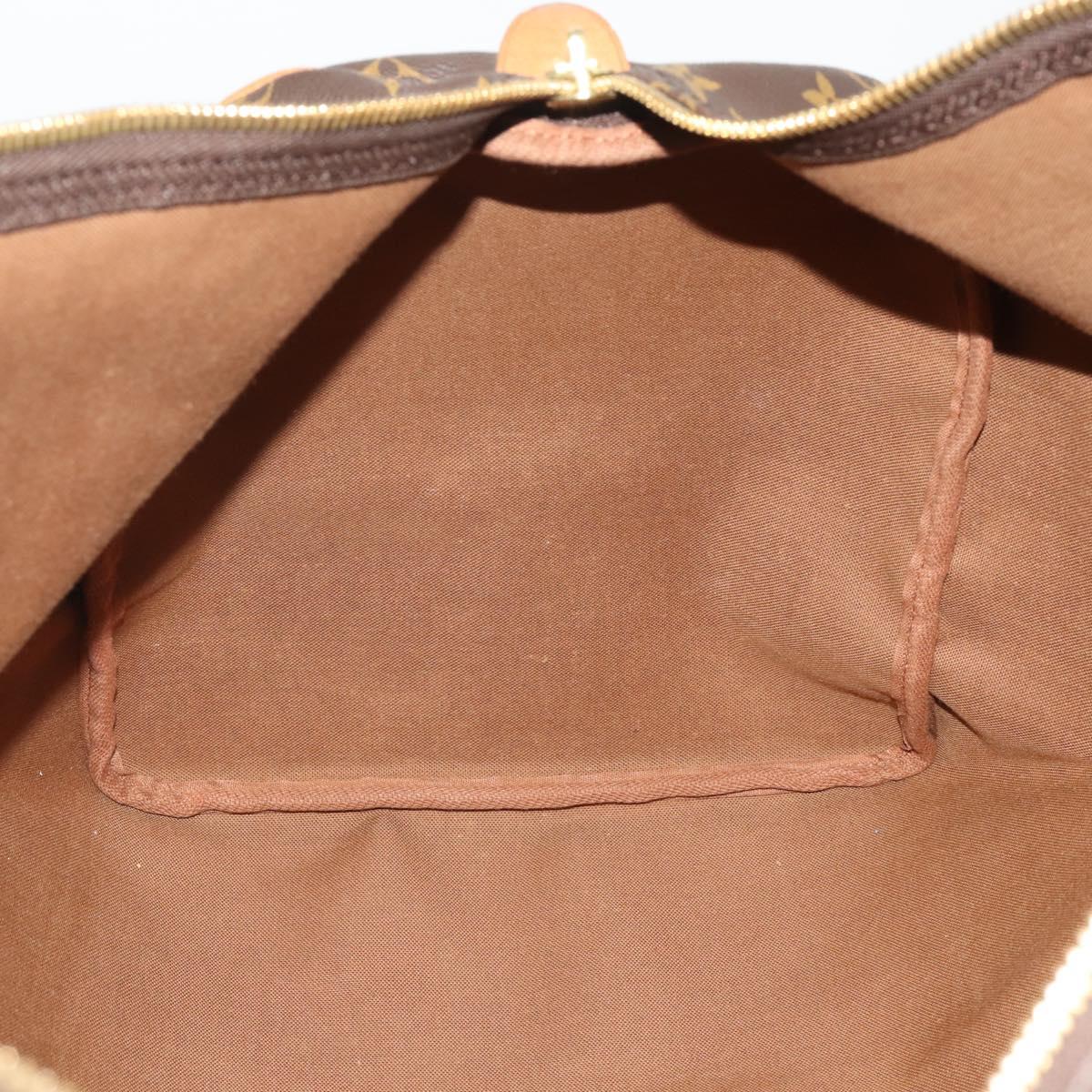 LOUIS VUITTON Monogram Keepall 55 Boston Bag M41424 LV Auth 202595A